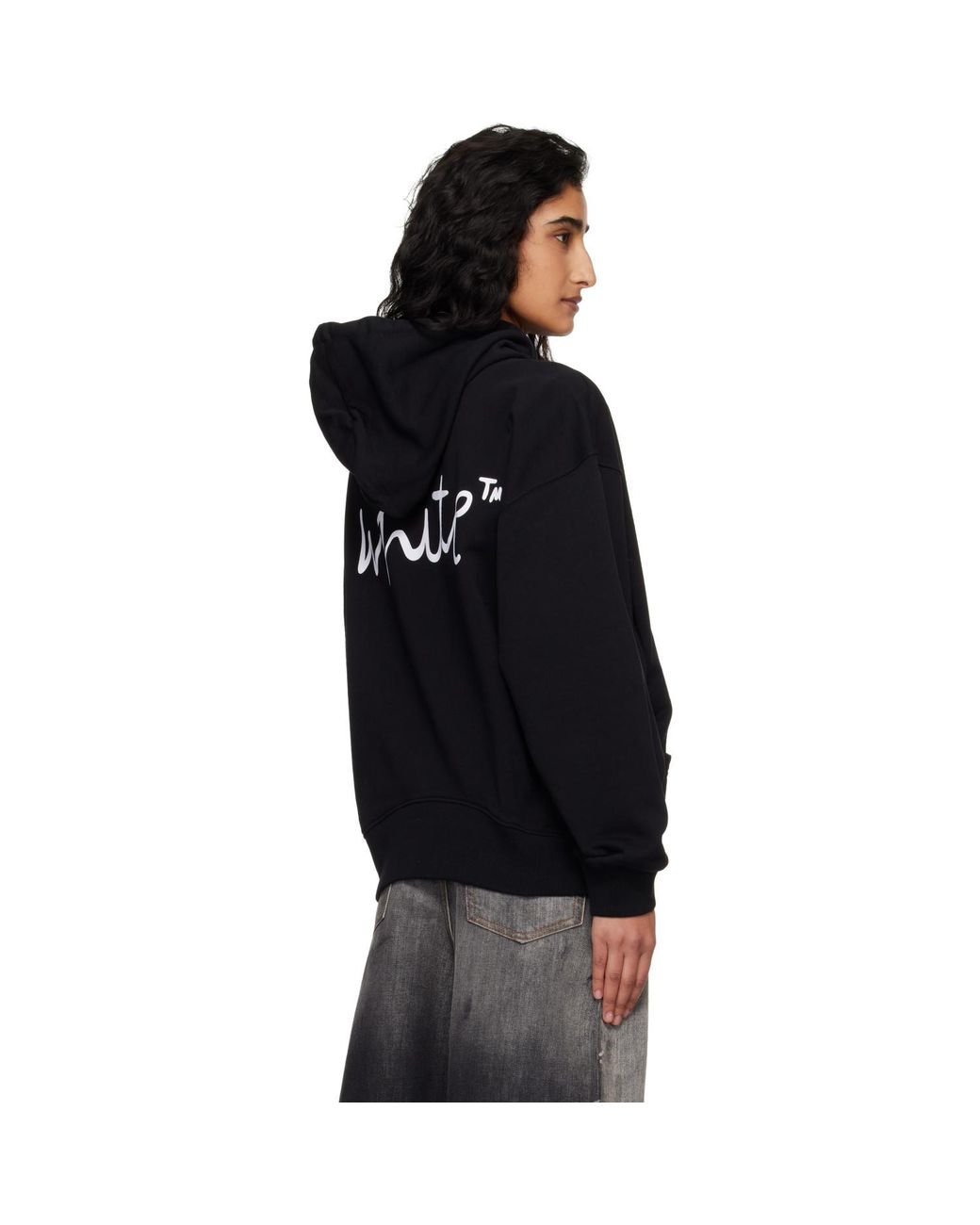 Pull À Capuche Shared Noir Off-White c/o Virgil Abloh en coloris Black