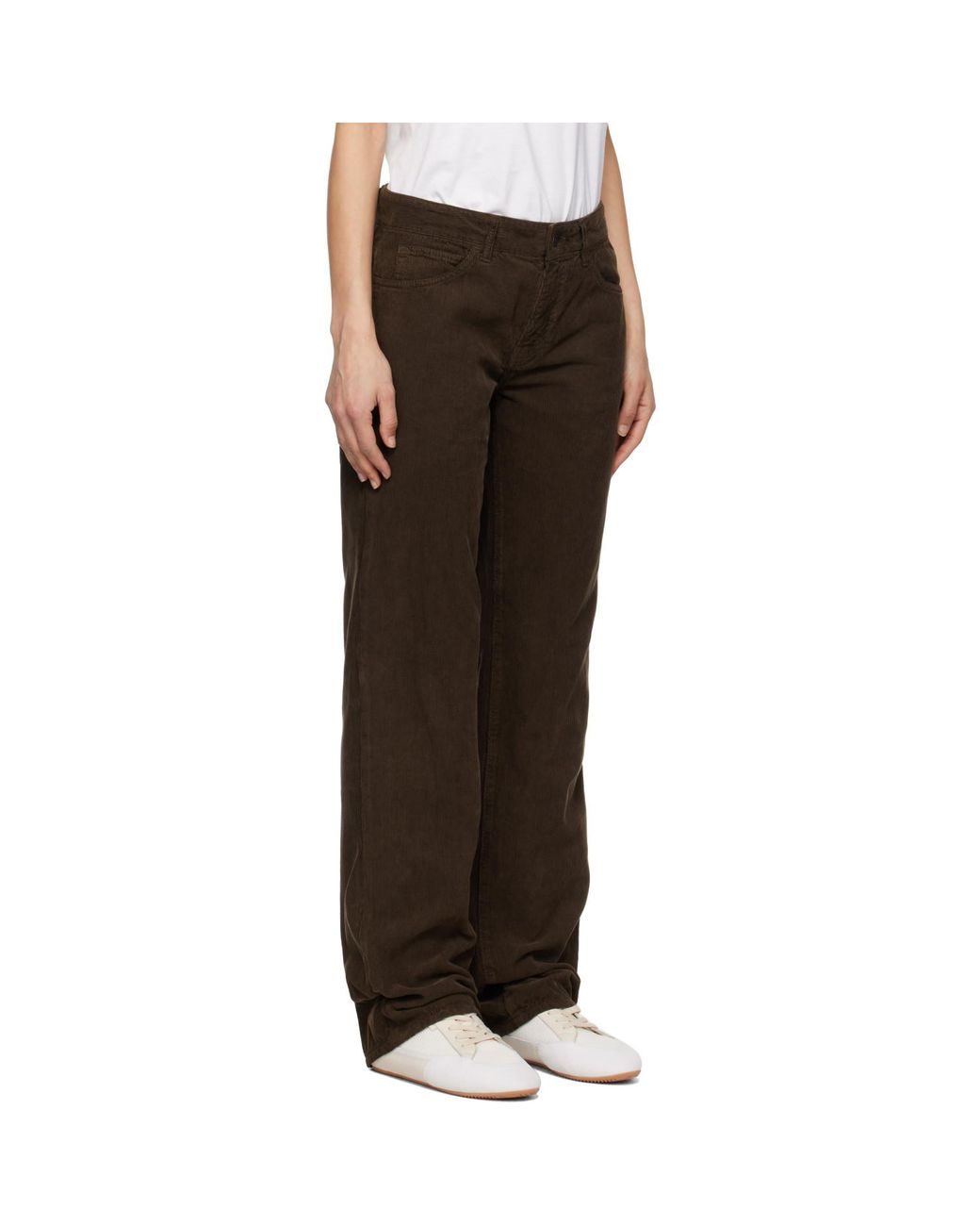 The Row Black Carlyl Trousers