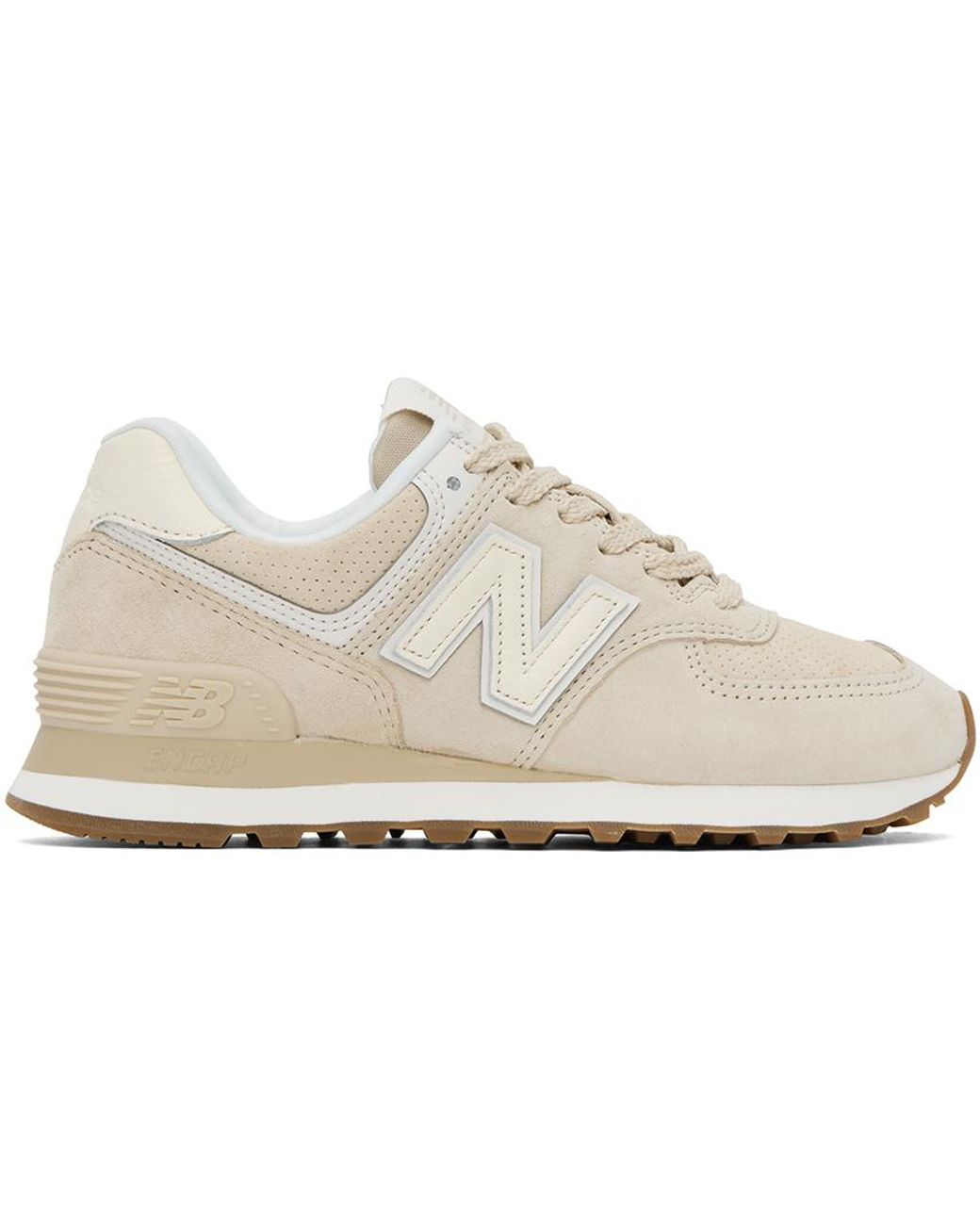 New Balance 574 Casual Sneakers From Finish Line in Natural | Lyst Canada