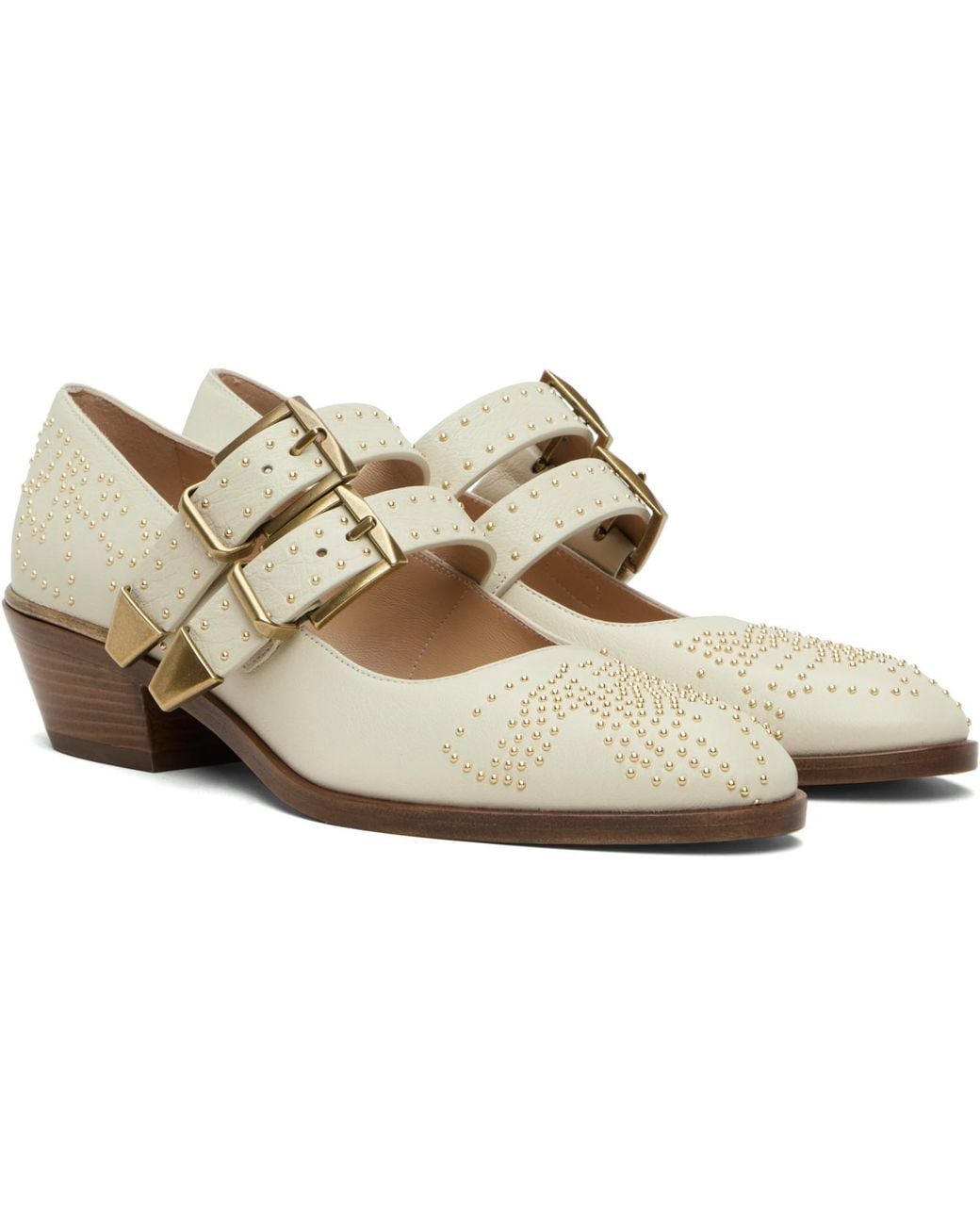 Chloé Black Off- Susanna Heels