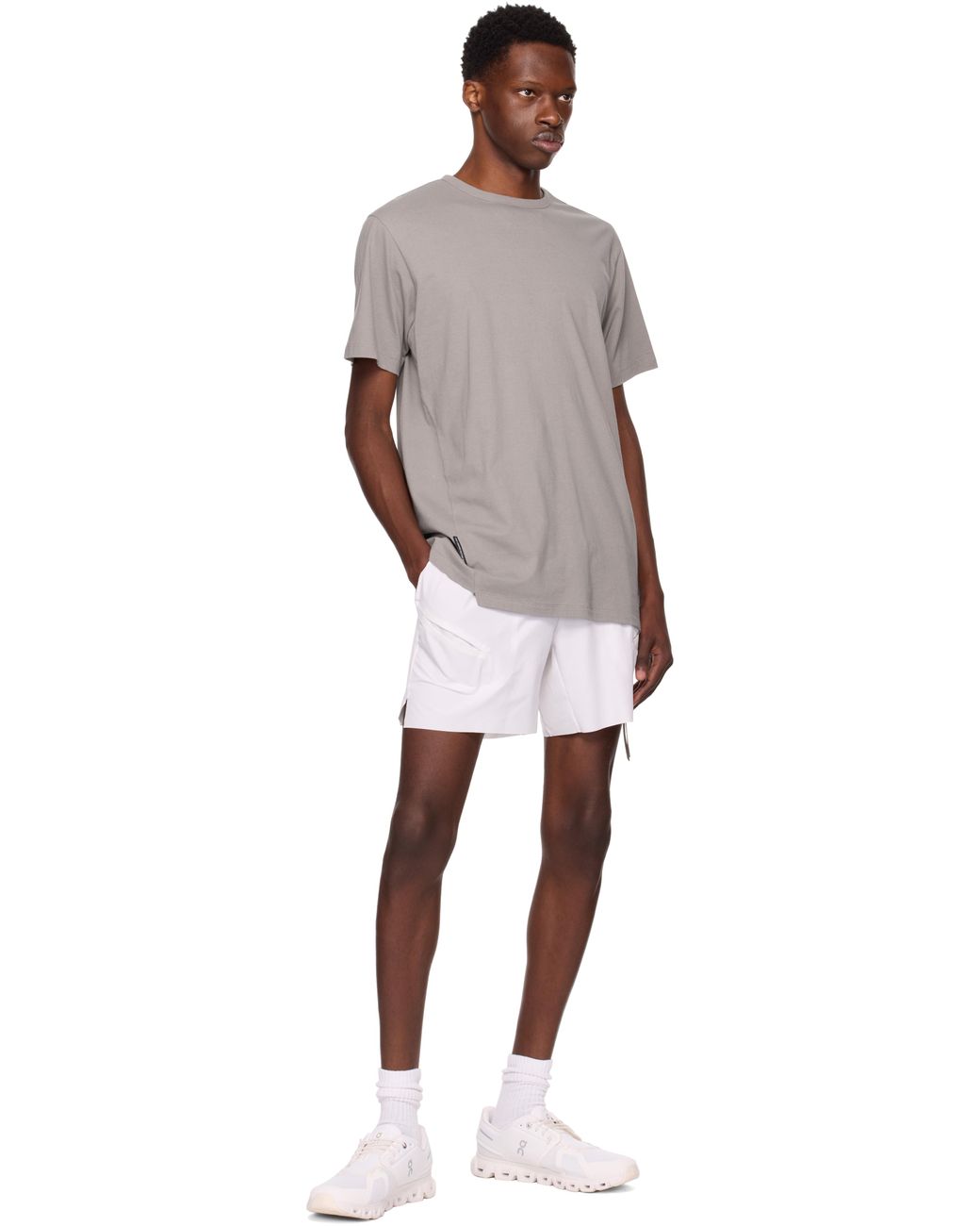 Nike White Nkct Df Slam Shorts for men