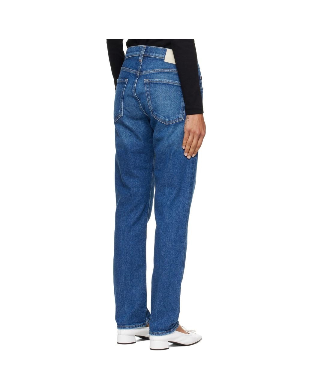 Citizens of Humanity Blue Savannah Cigarette Jeans