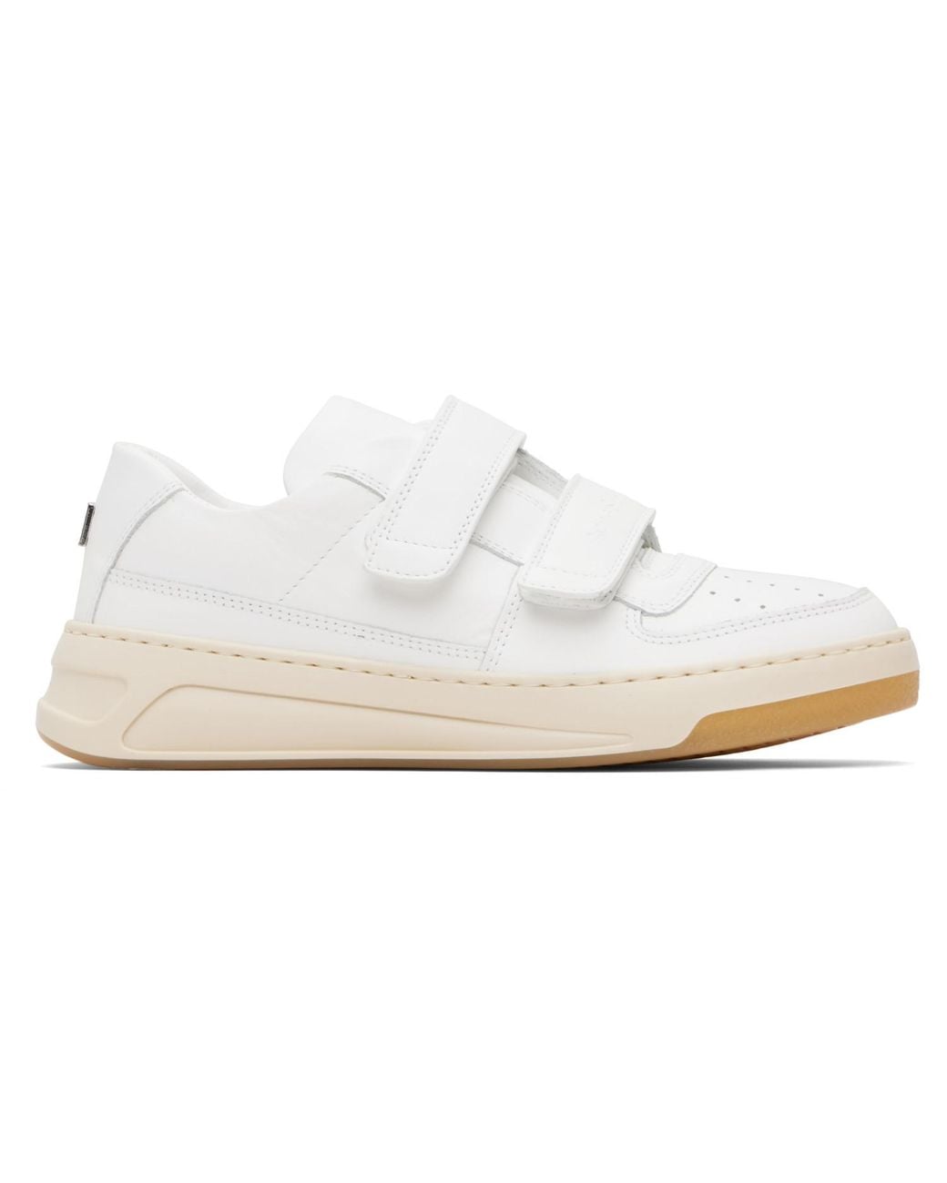 Acne Black Velcro Strap Sneakers