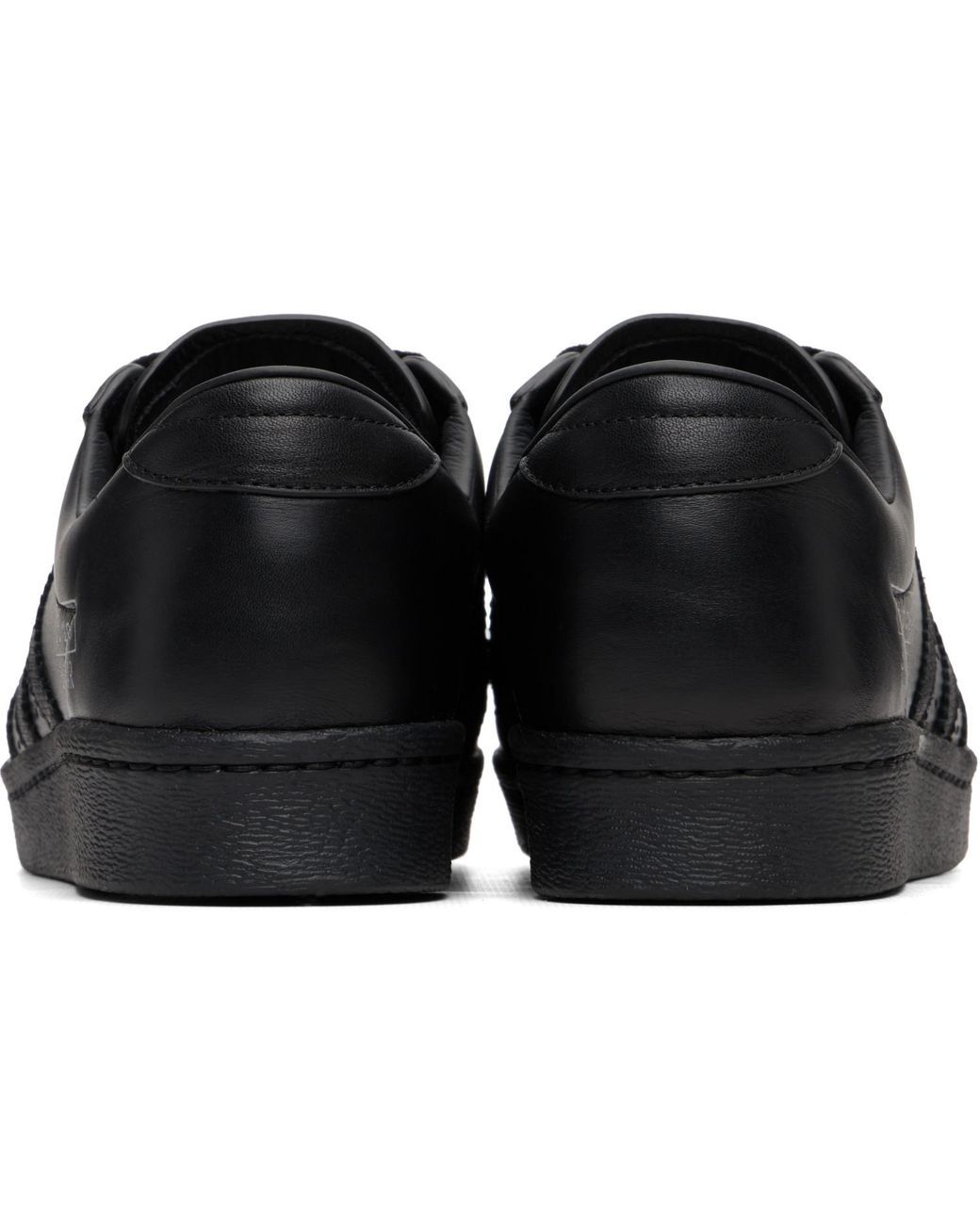 Adidas Originals Black A Superstar Sneakers for men