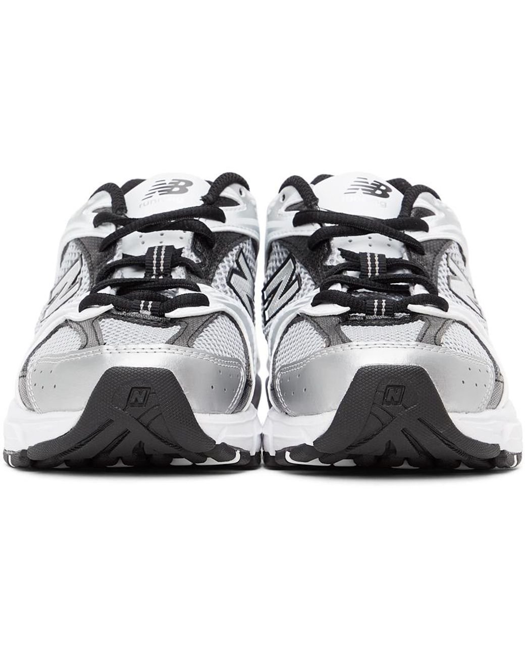 New balance 530 white black top