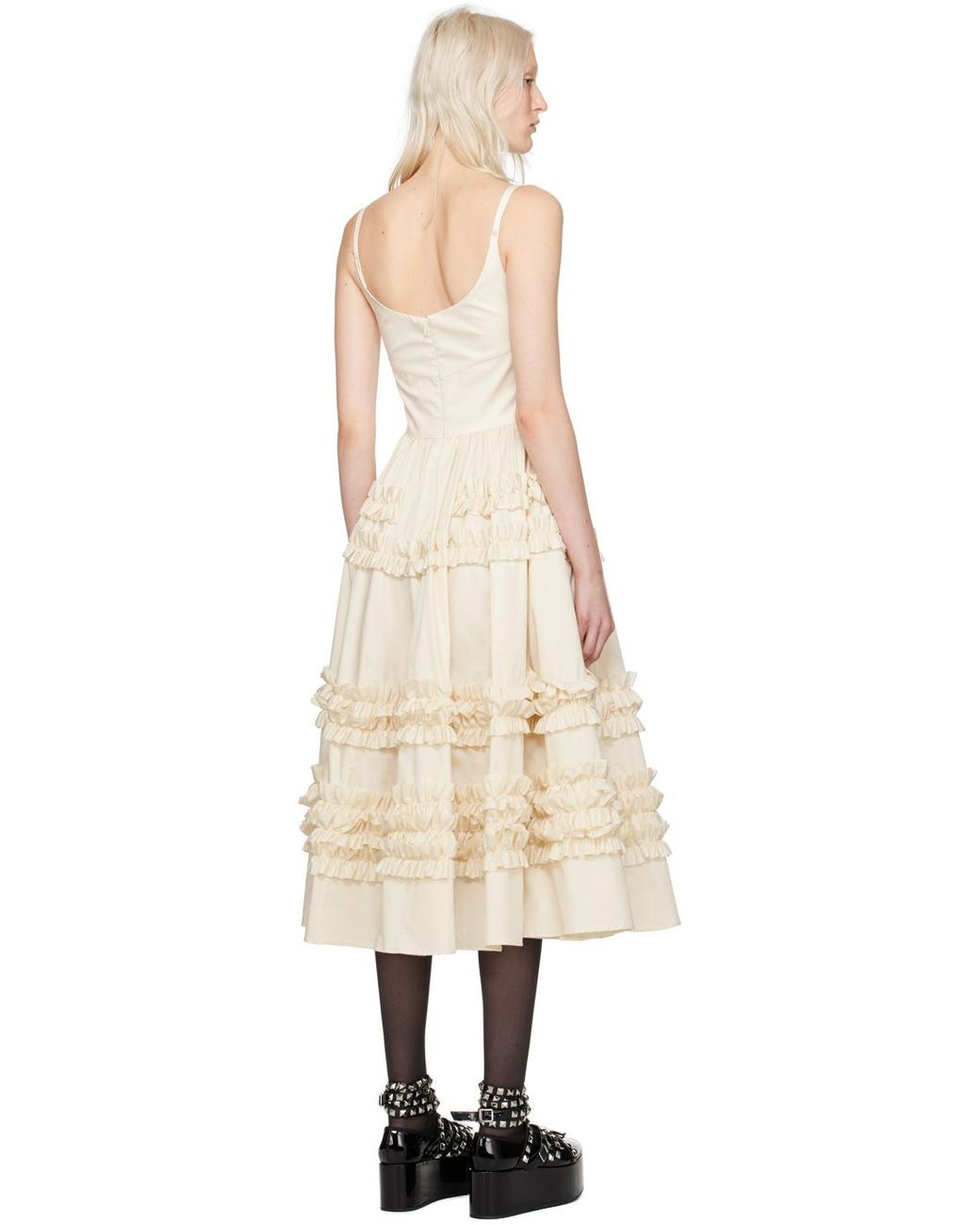 Womens Dresses Molly Goddard Gingham Dress Molly Goddard Ruby Tiered Ruffled Woven Midi Dress Black ShopStyle Womens Dresses Molly Goddard Gingham Dress Molly Goddard Ruby Tiered Ruffled Woven Midi Dress Black ShopStyle