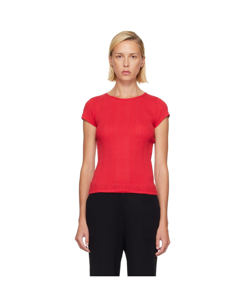 Cou Cou Red 'The Baby' T-Shirt