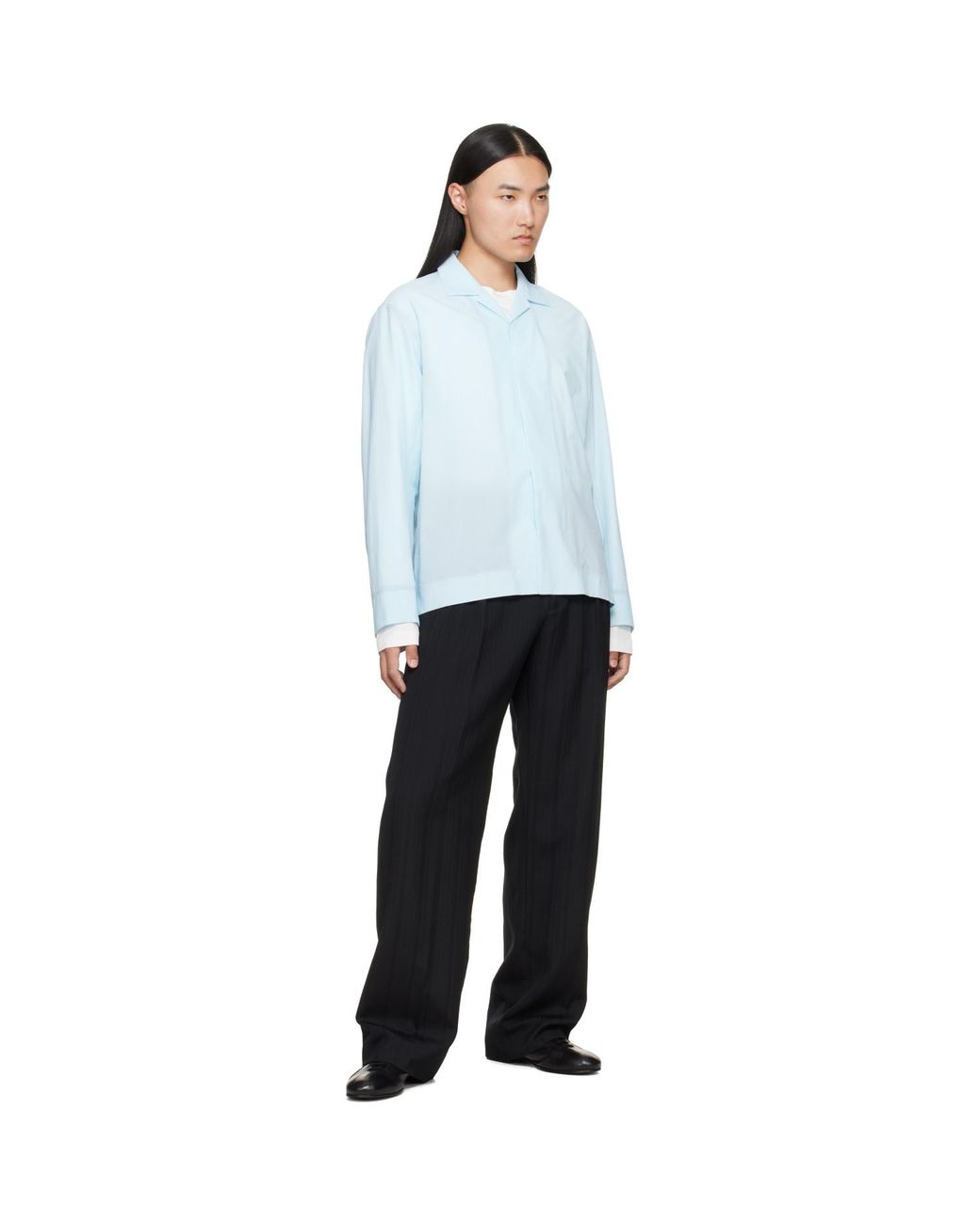 Veilance Blue Cusec Ls Shirt for men