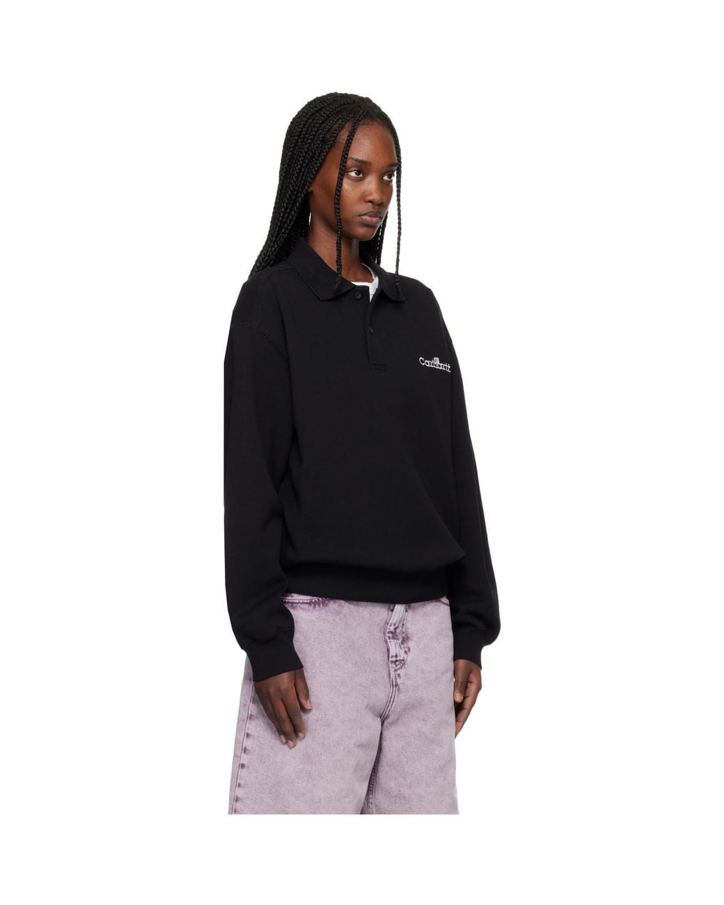 Carhartt Black Wip Label Polo