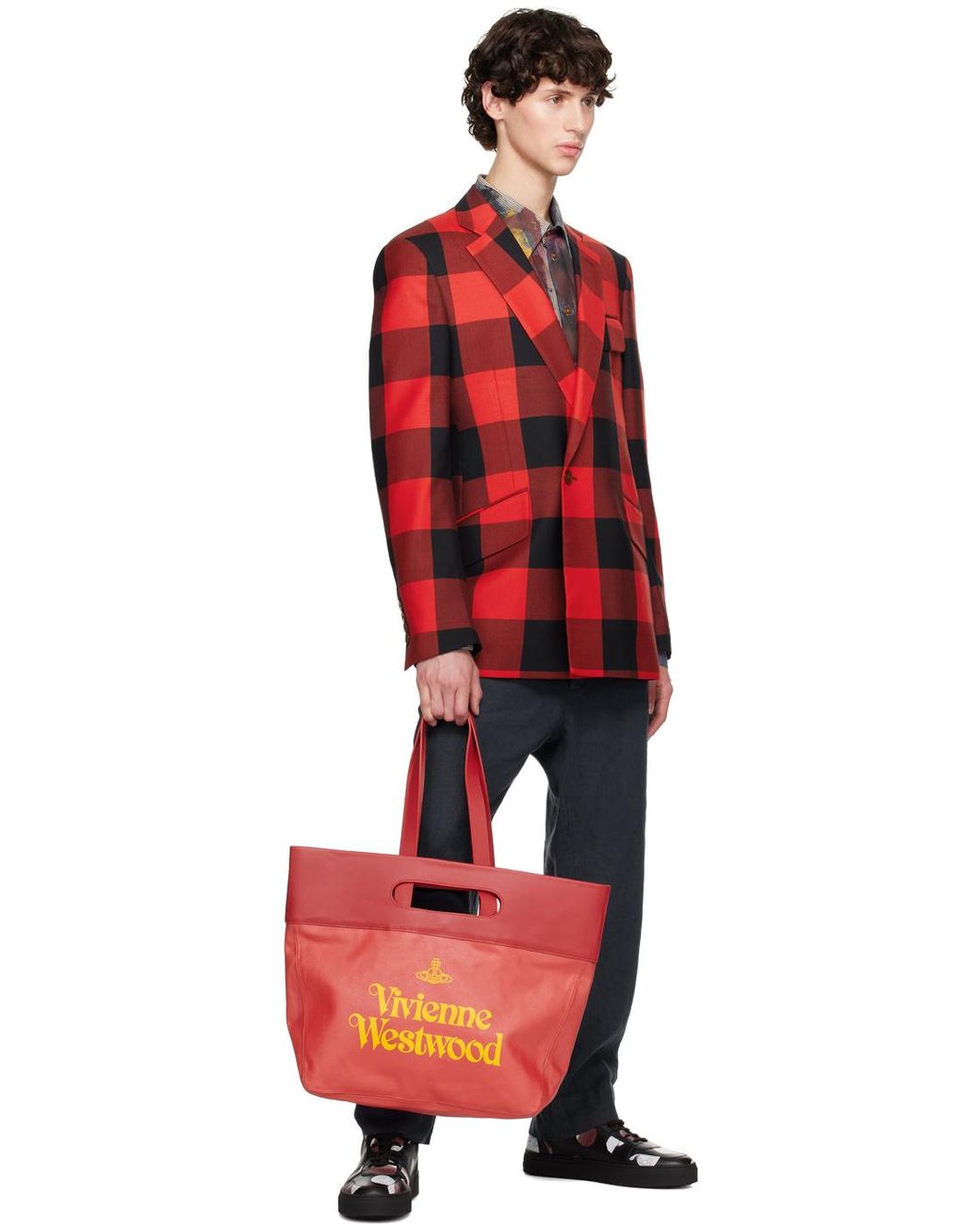 Vivienne Westwood Carrie Tote in Red for Men | Lyst