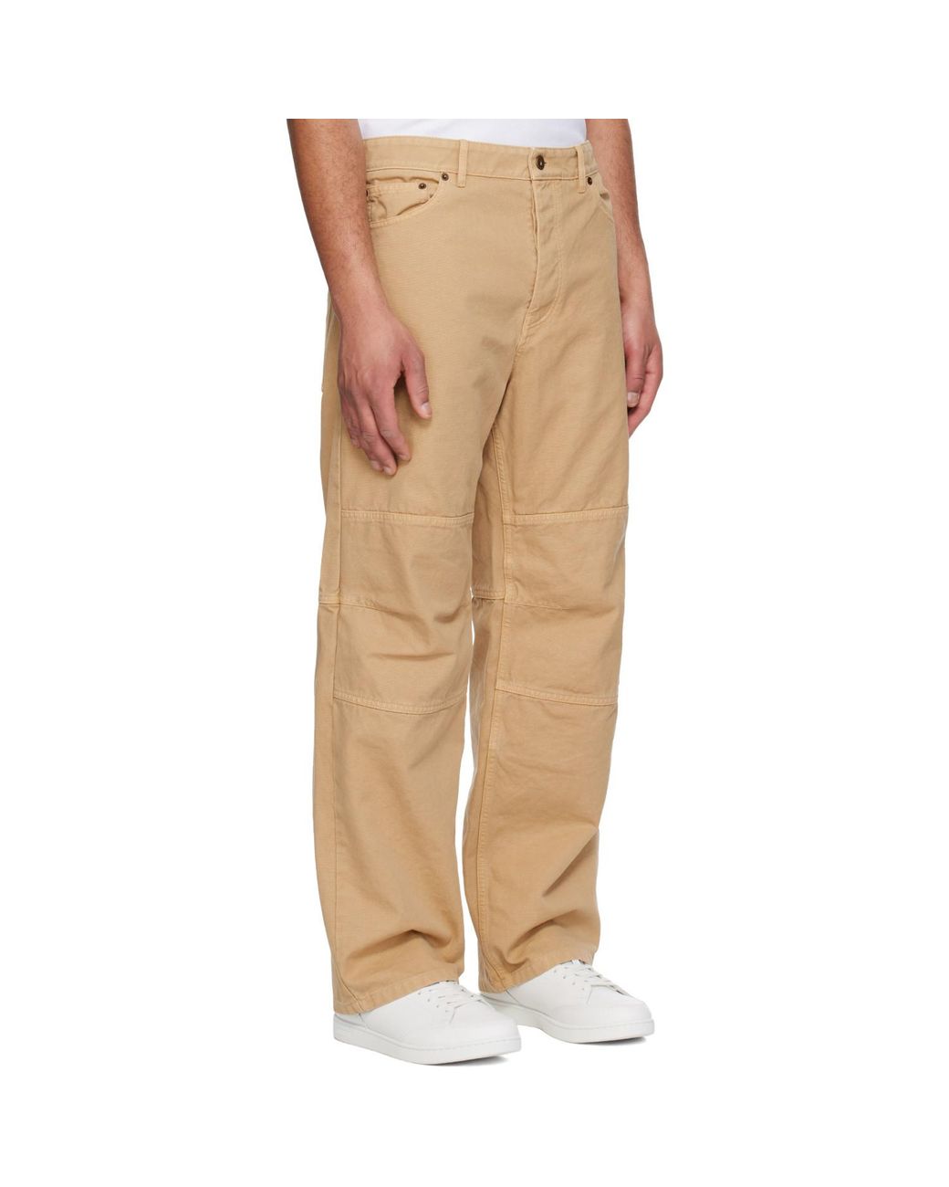 Burberry Natural Corban Trousers for men