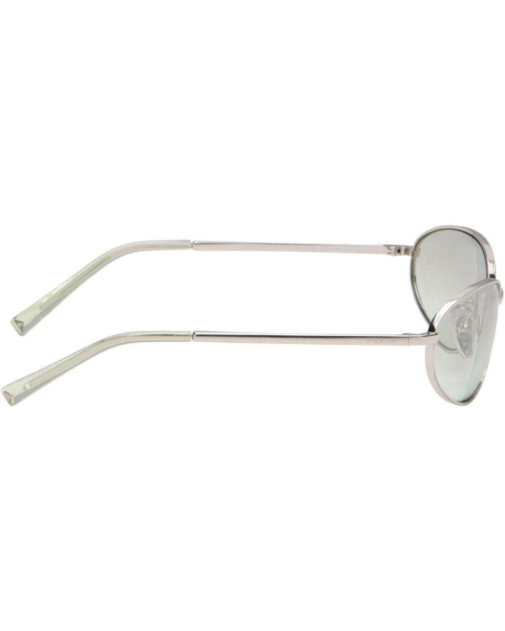 Prada Gray Logo Sunglasses