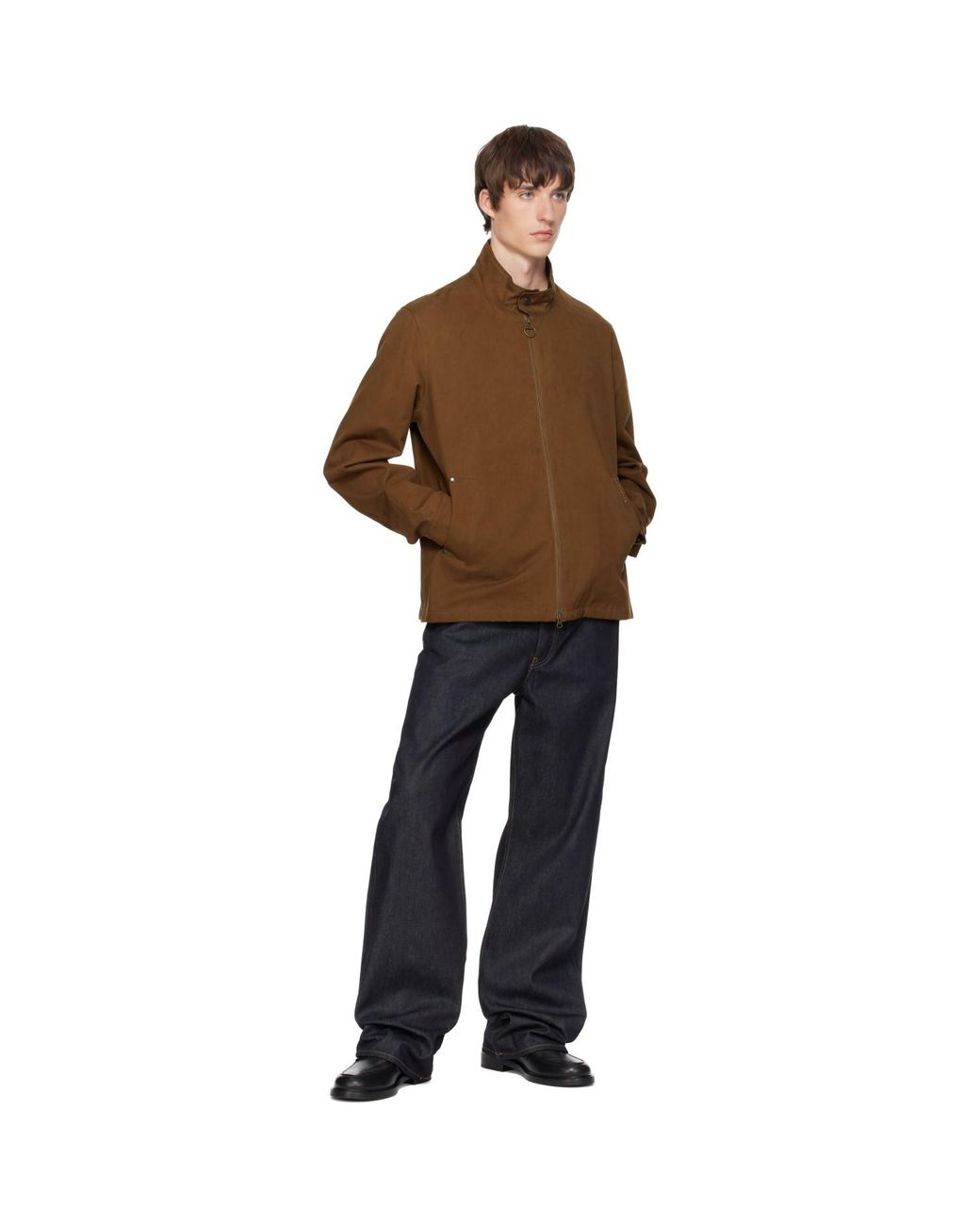 Barbour Brown Cordford Casual Jacket for men