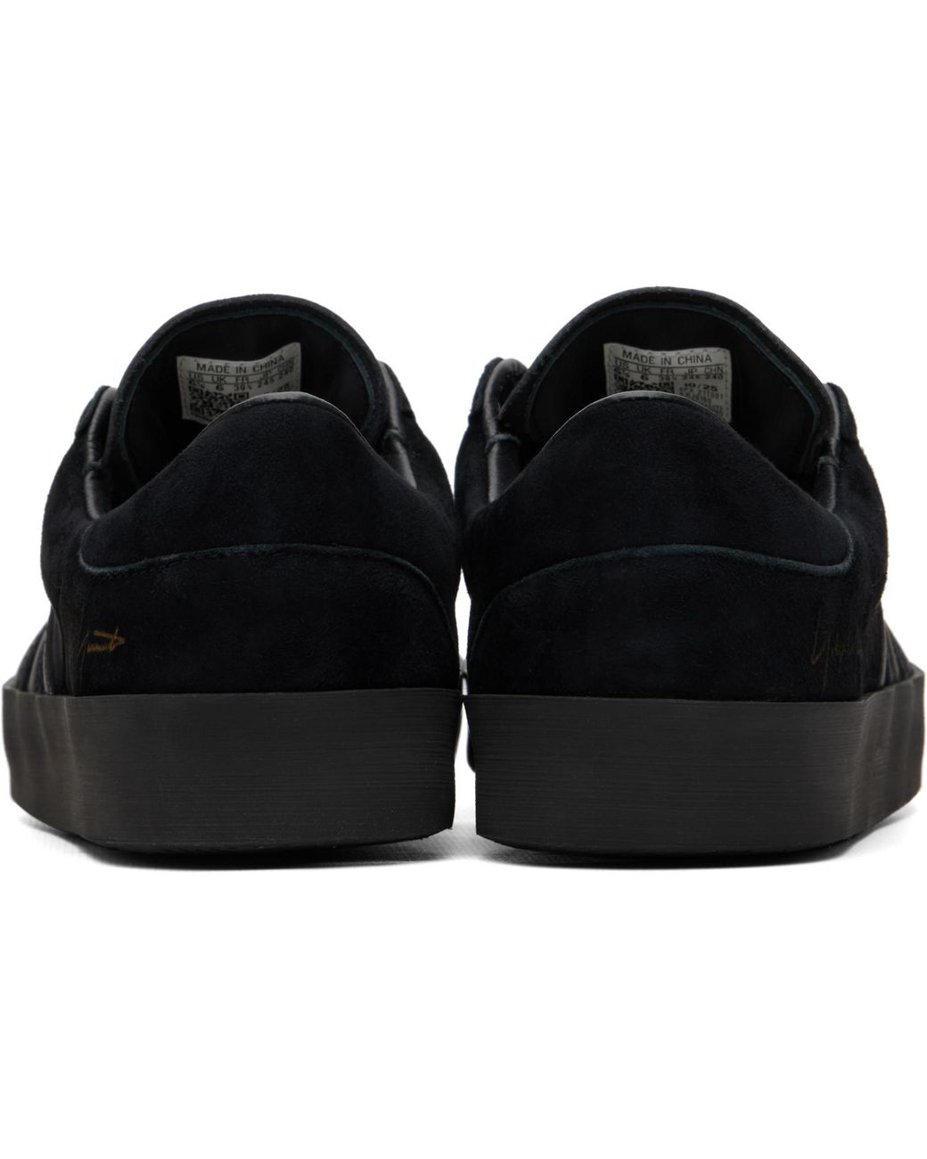 Y-3 Black Gazelle Sneakers for men