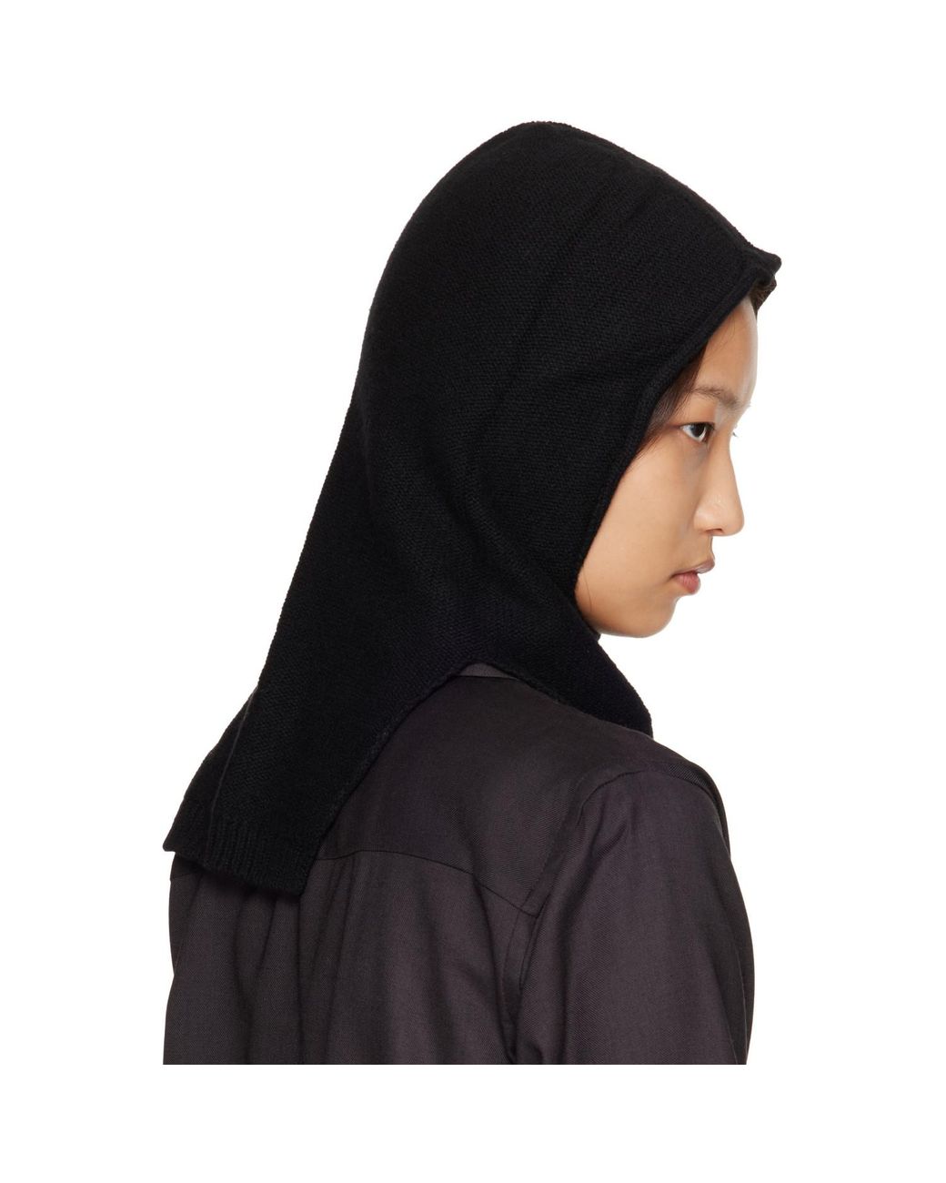 Baserange Black Anorak Hood
