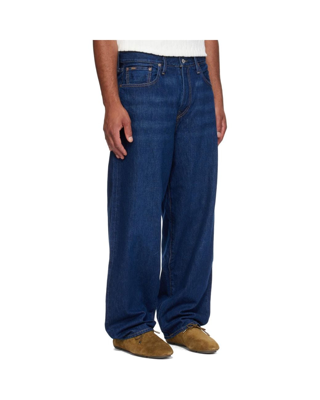 Polo Ralph Lauren Blue Rivington Relaxed Jeans for men