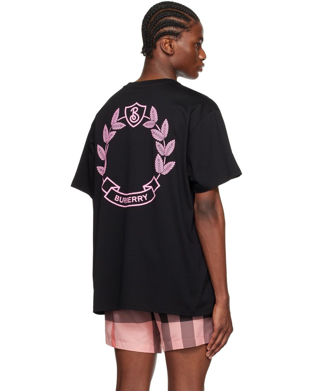Burberry Oak Leaf Crest T shirt in Black for Men Lyst Australia
