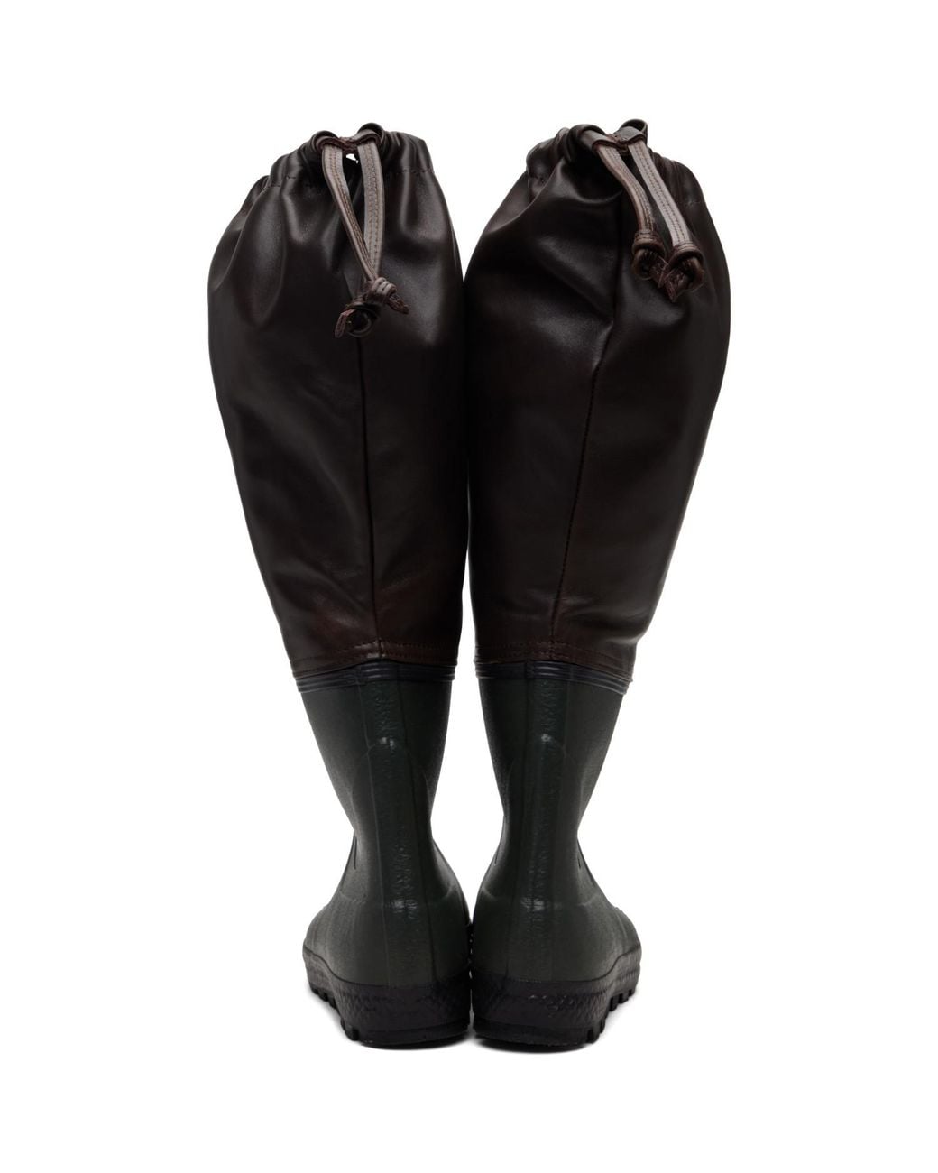 Rier Ssense Exclusive Farmer Rain Boots in Black for Men | Lyst