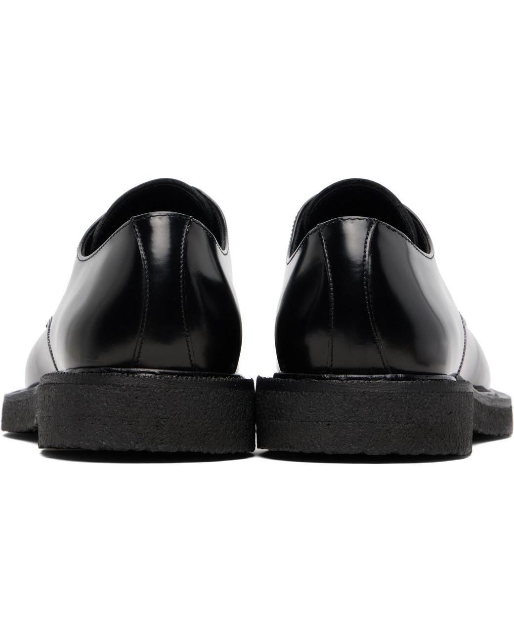 A.P.C. Black 'Les Derbies' Derbys for men