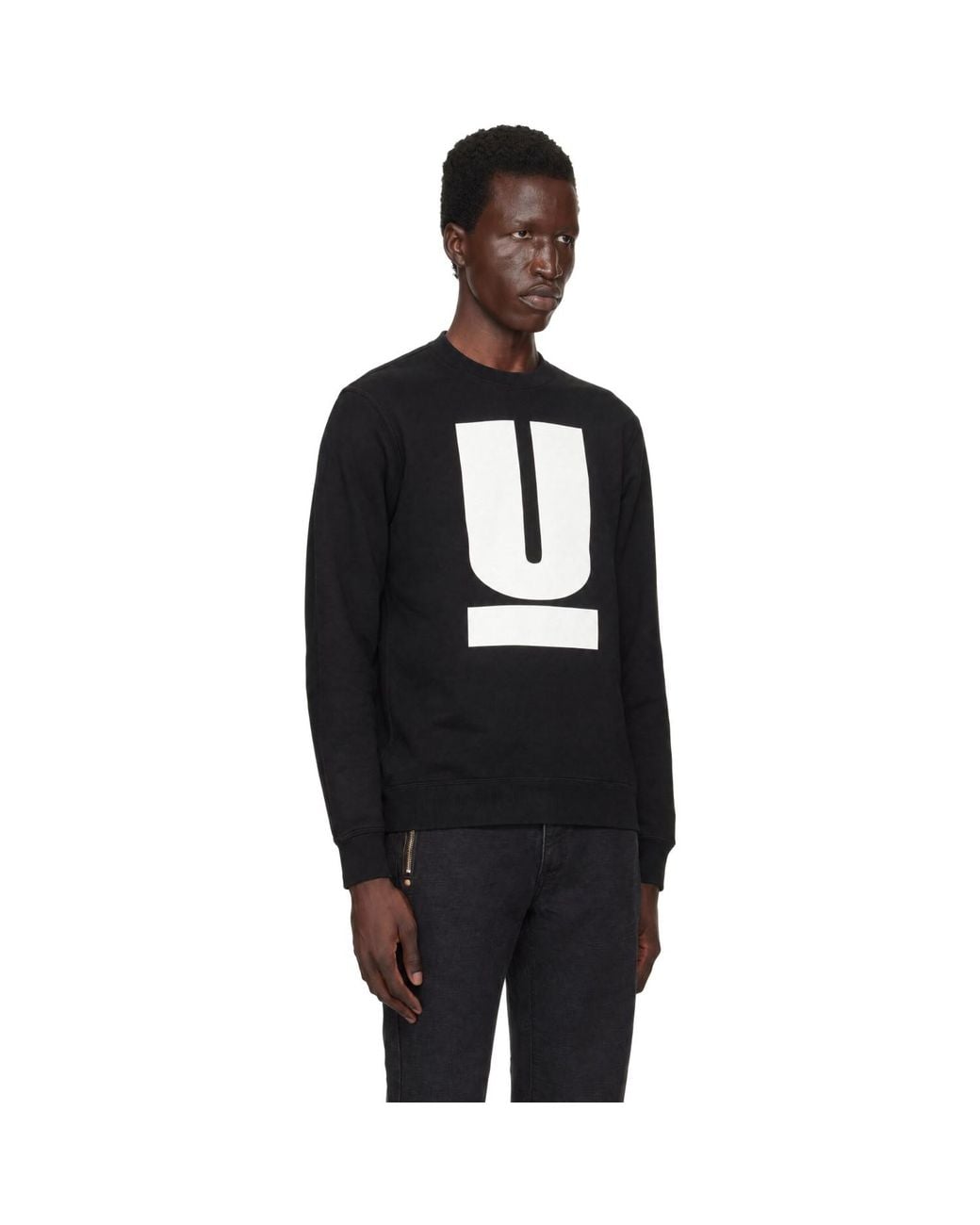 Undercover Black Ub0D4801-Sweatshirt for men