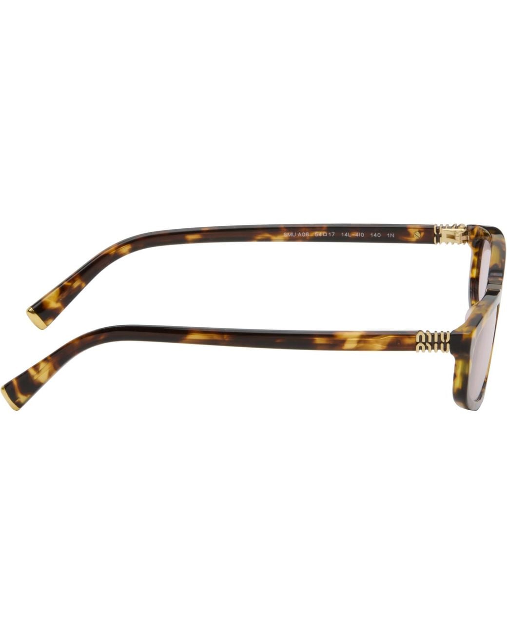 Miu Miu Black Miu Regard Sunglasses