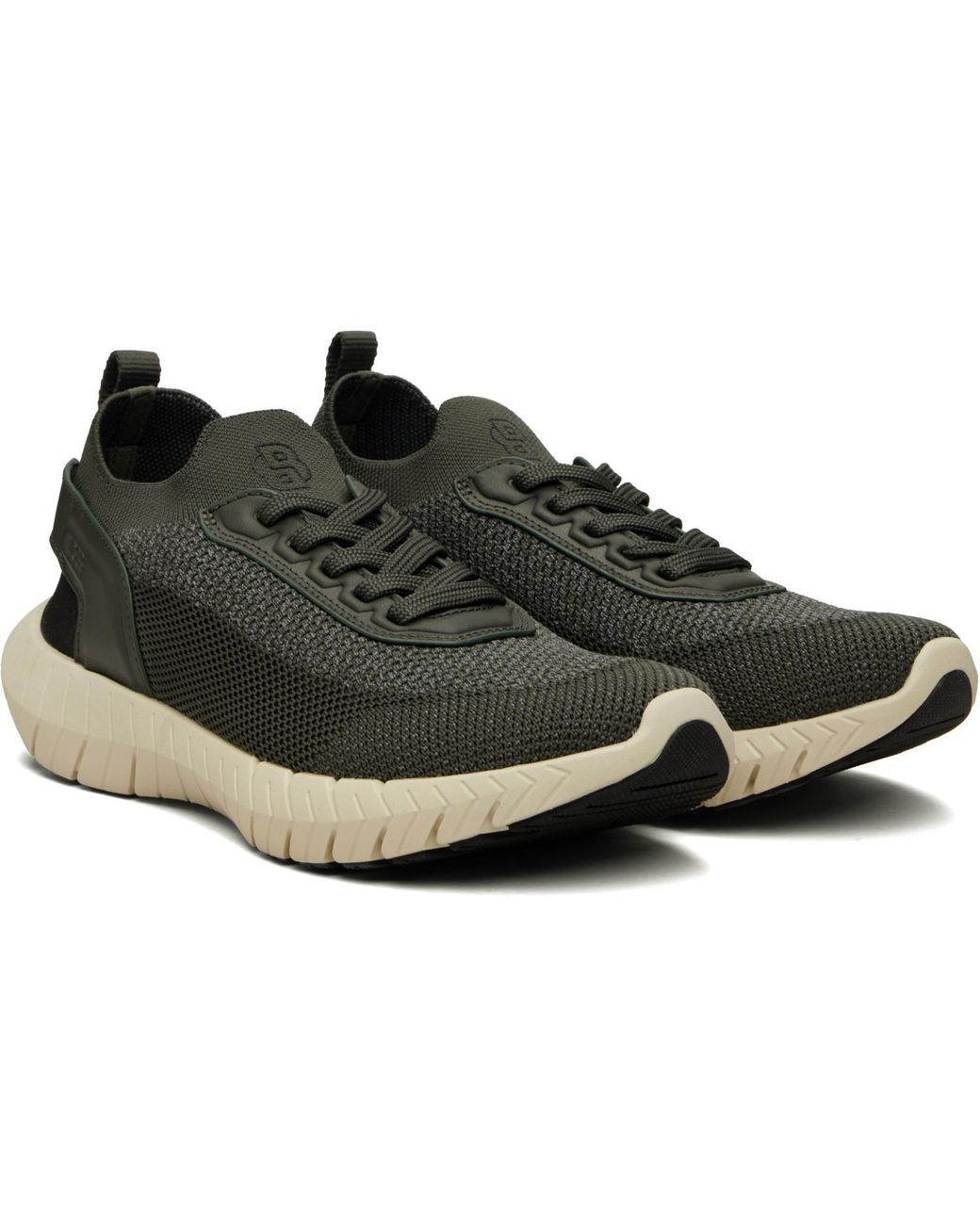 Boss Black Khaki -Motion' Sneakers for men