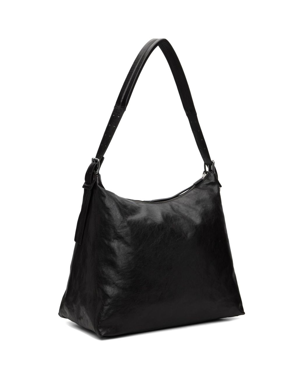 Lemaire Black Belted Bag for men