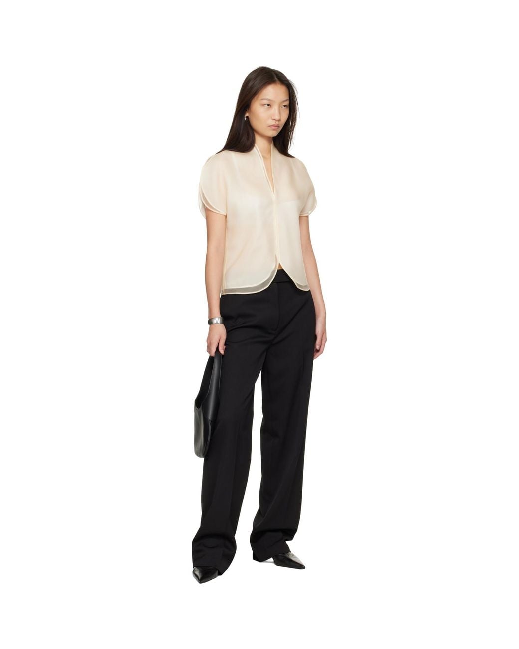 Khaite Black Briar Top