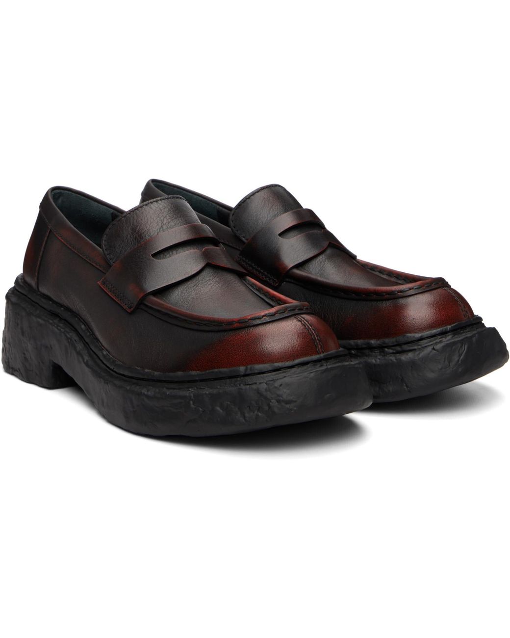 CAMPERLAB Black Vamonos Loafers for men