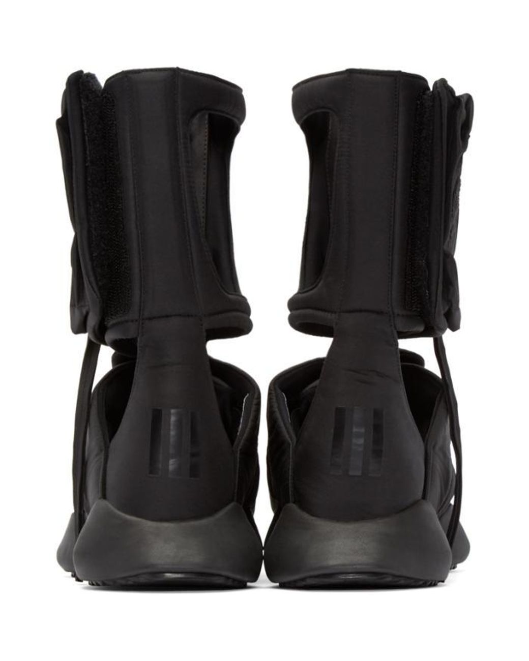 Rick Owens Black Cargo Sandals for Men | Lyst