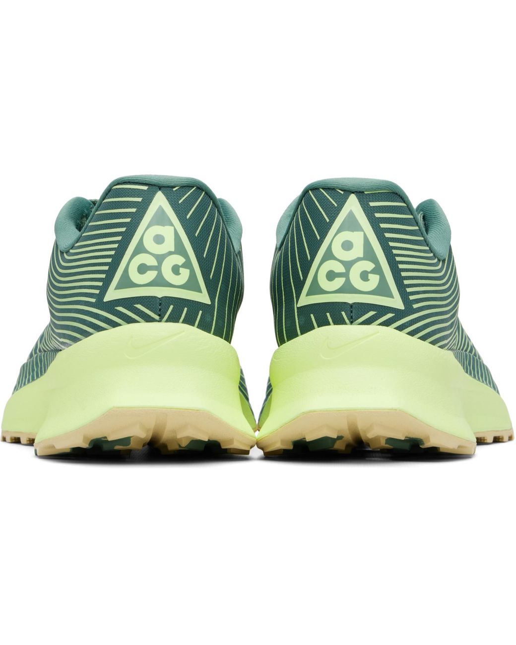 Nike Green Acg Ultrafly Trail Sneakers for men