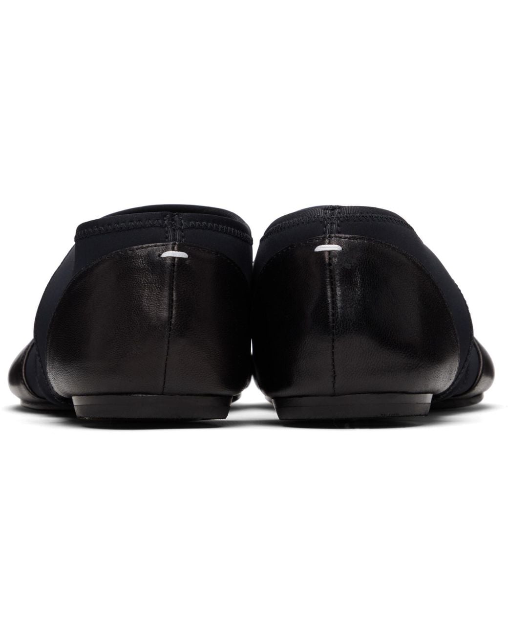 Maison Margiela Black Tabi Jazz Loafers