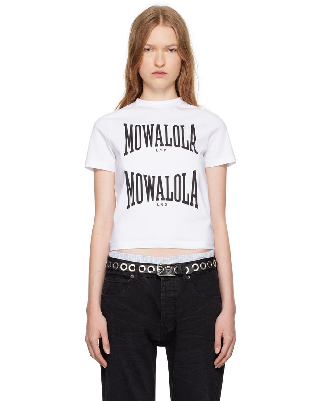MOWALOLA WOMEN SWEAT TEE / BLK    要在庫確認 SWEAT TEE - BLACK – MOWALOLA