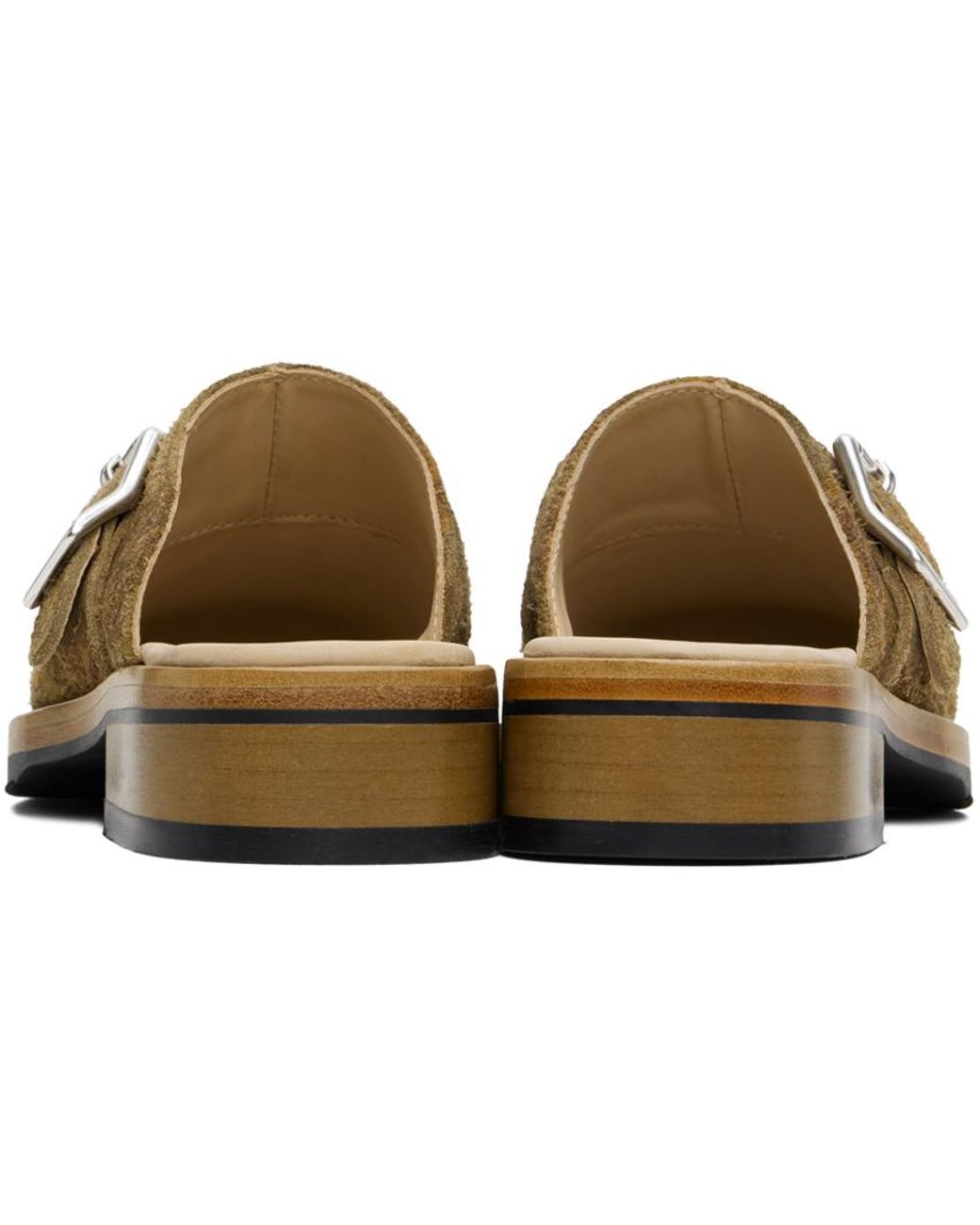 Our Legacy Khaki Camion Mules in Black | Lyst Our Legacy Khaki Camion Mules in Black | Lyst