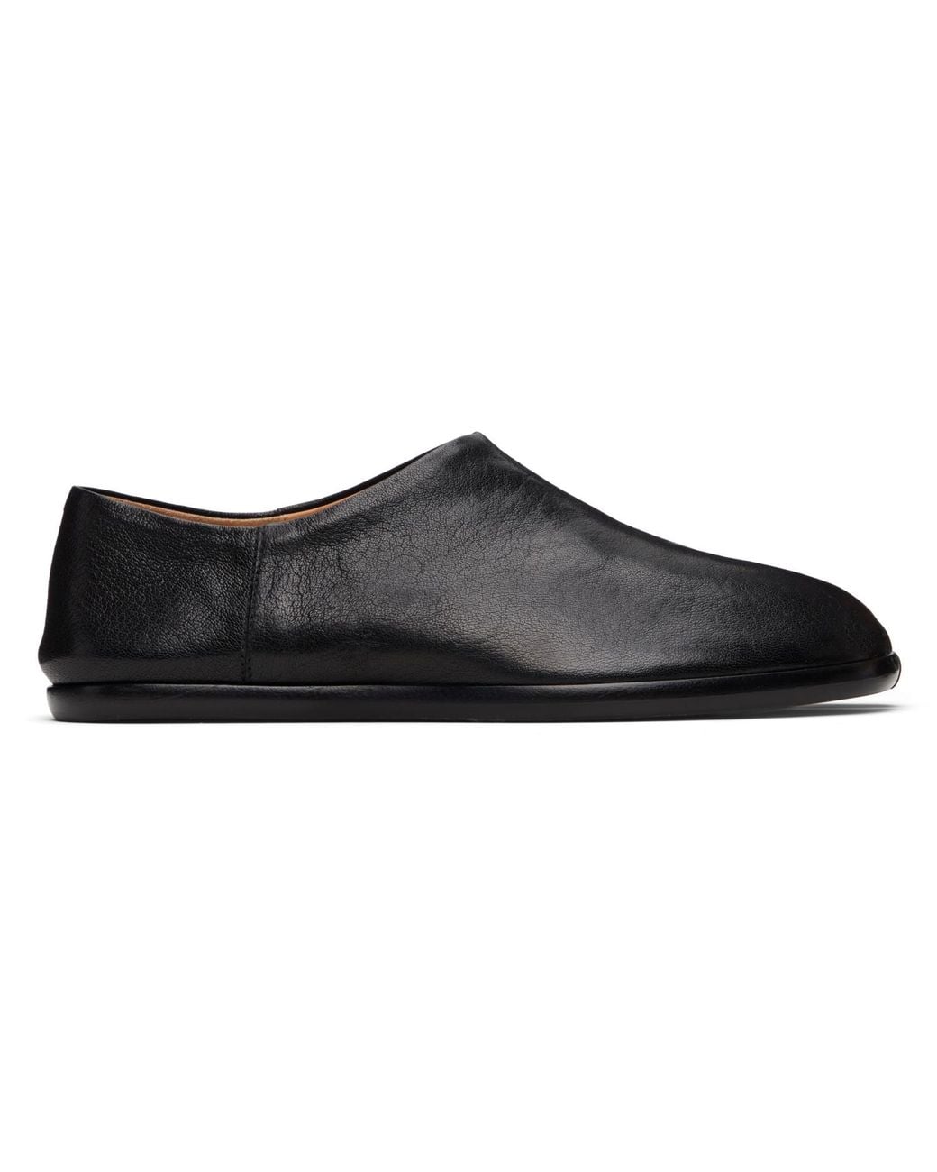 Maison Margiela Black Tabi Babouches Loafers