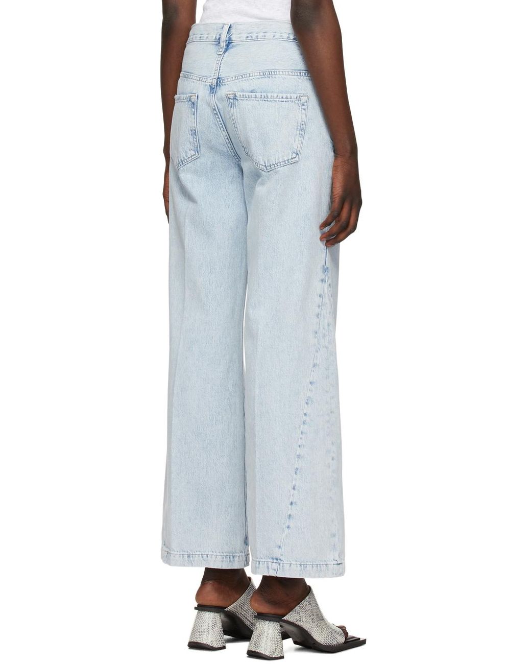 FRAME Denim 'le baggy Palazzo' Jeans in 