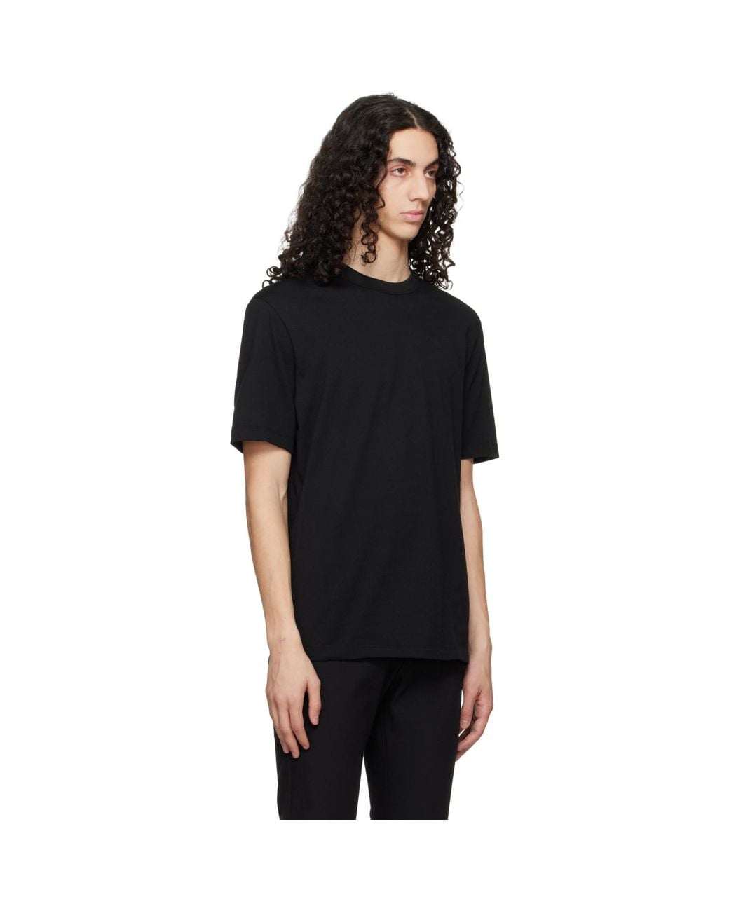 Boss Black Three-Pack Crew-Neck Cotton T-Shirts for men