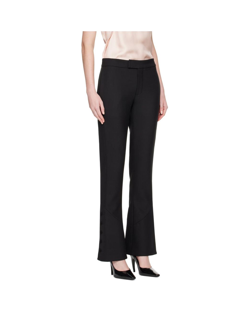Proenza Schouler Black Althea Trousers