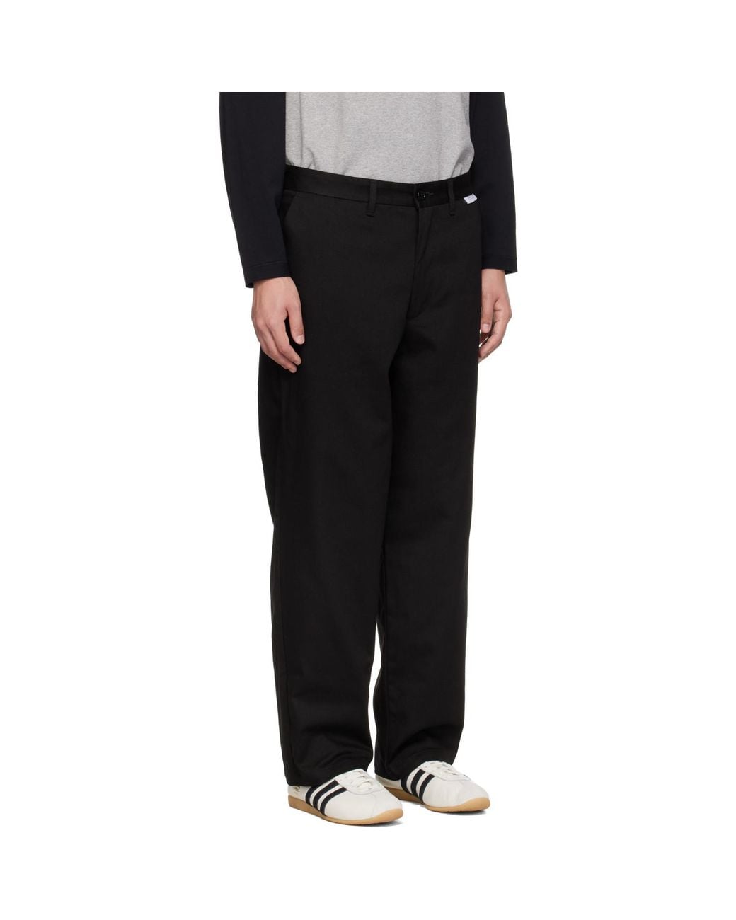 (w)taps Black Wrkt2001 Trousers for men