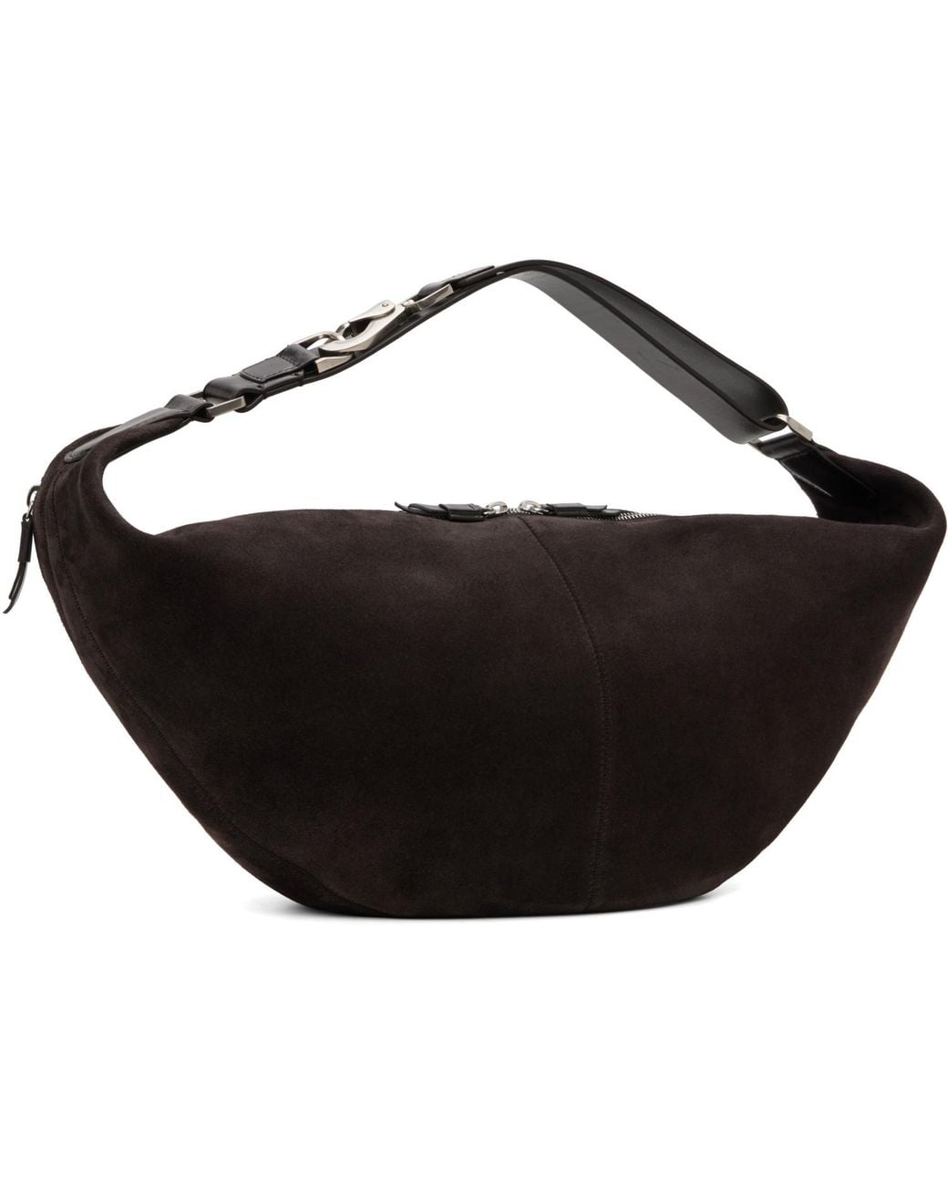 Lemaire Black Quiver Clip Bag for men