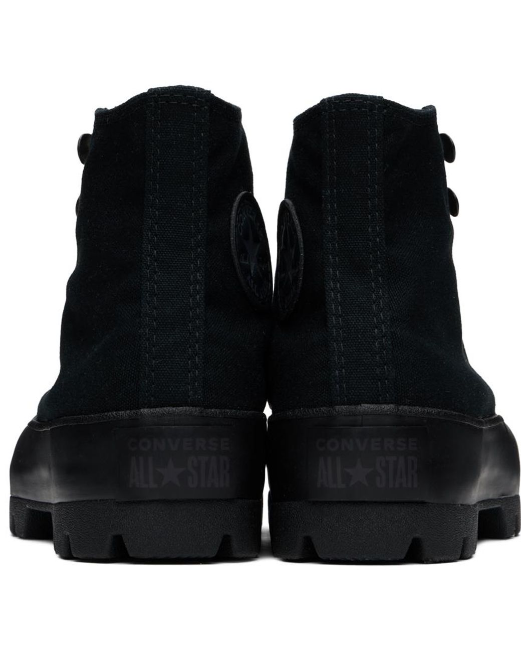 Converse noir semelle epaisse 2025