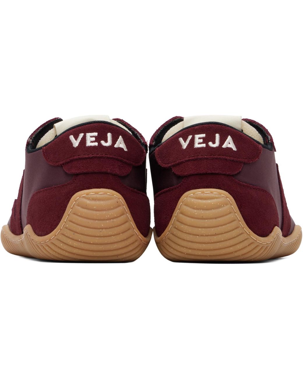 Veja Red Burgundy Baserange Edition Jitsu Nolyn Sneakers for men