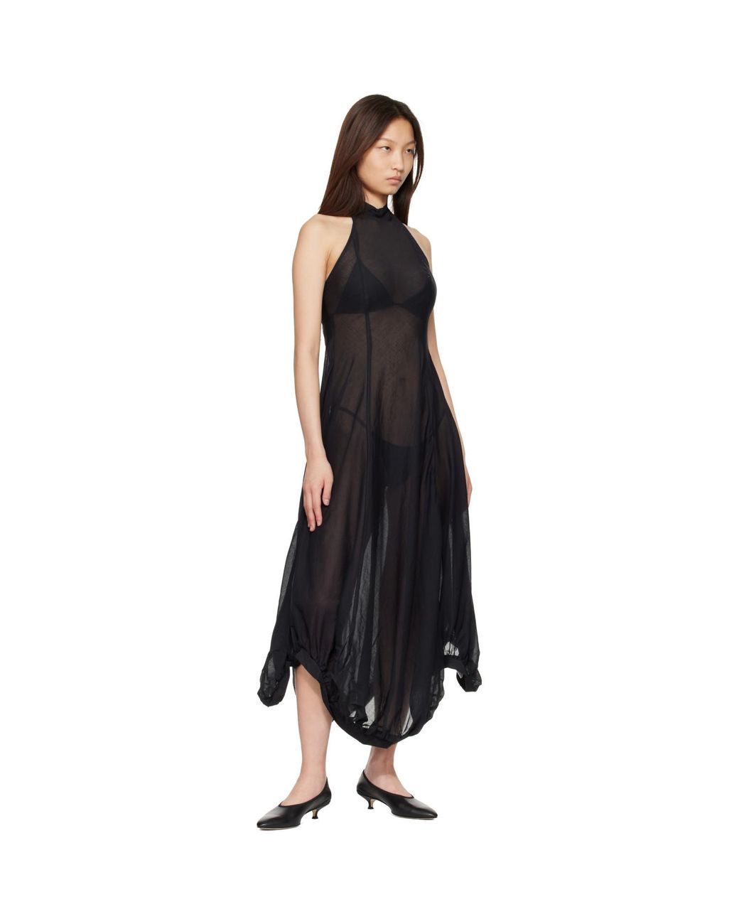 GIMAGUAS Black Bomba Maxi Dress