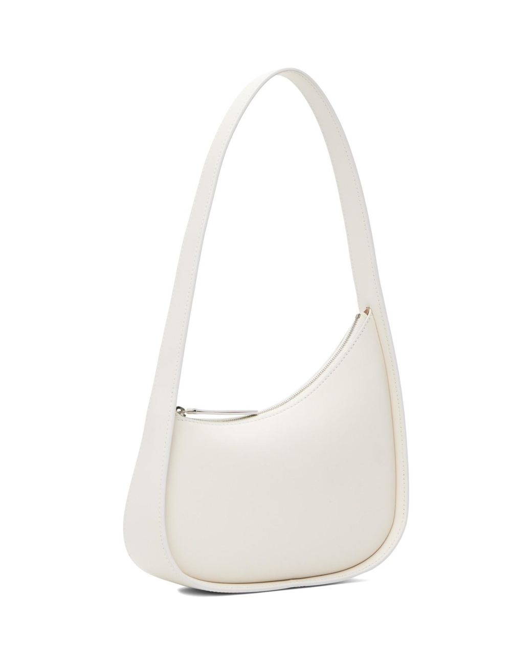 The Row White Off- Half Moon Bag