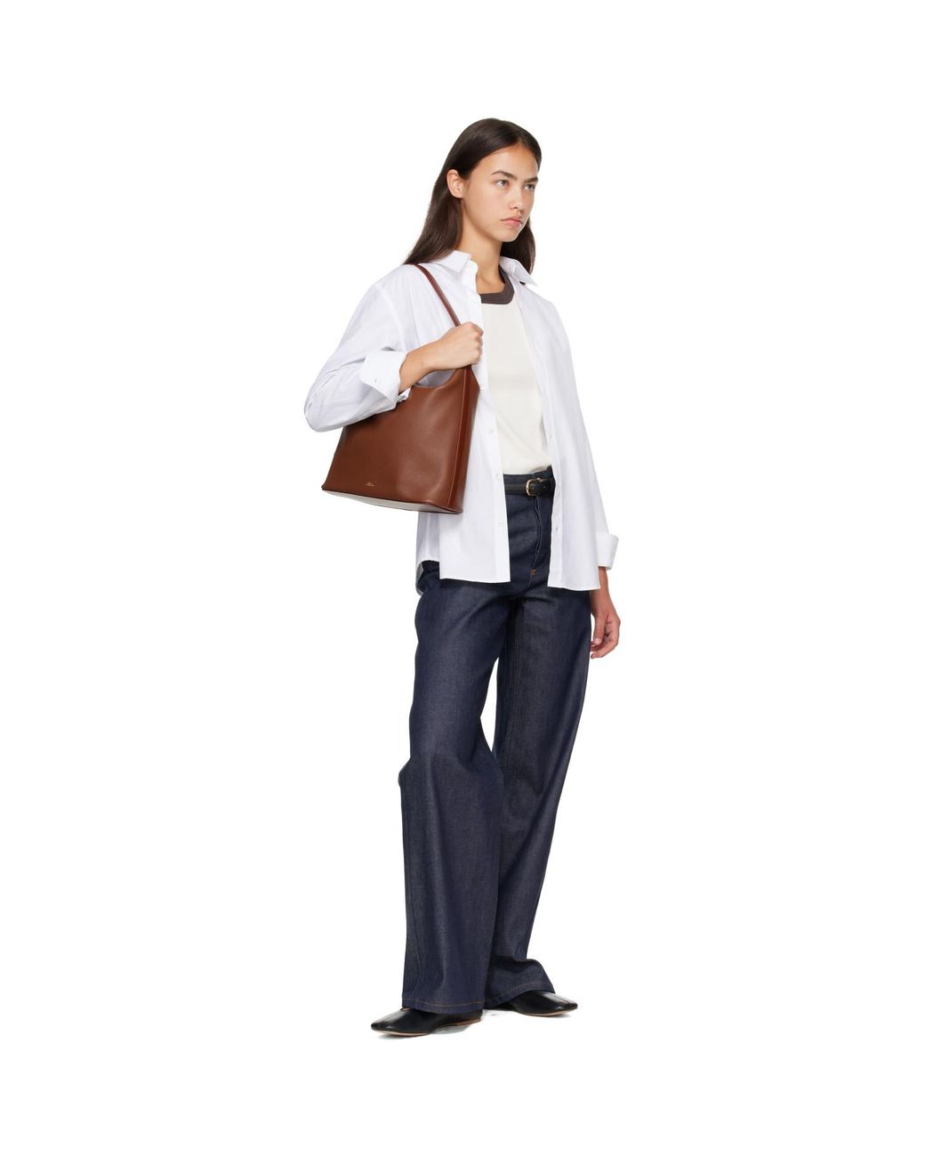 A.P.C. Brown Vera Bag