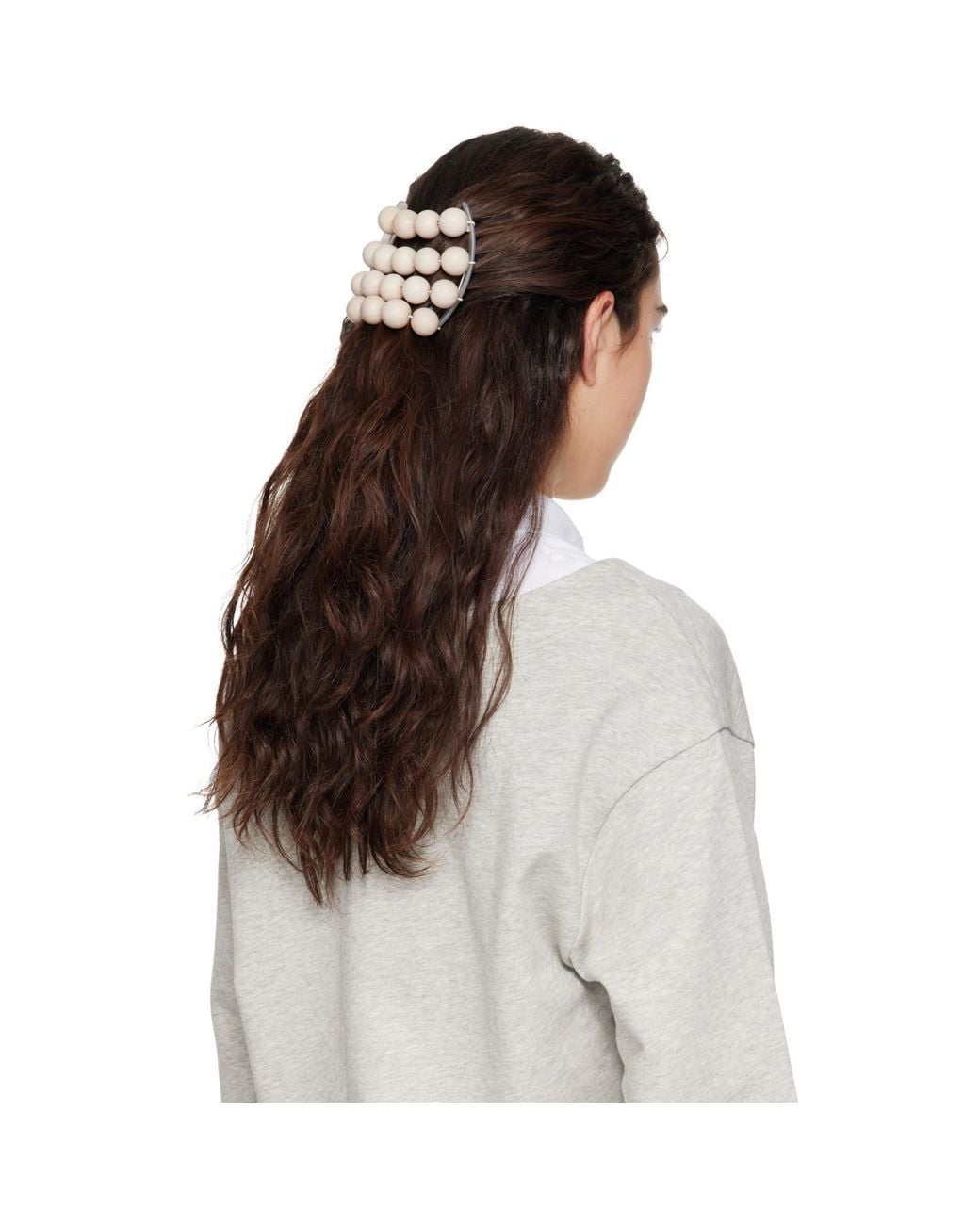 MERRMA Metallic Ssense Exclusive Jarina Horn Claw Comb