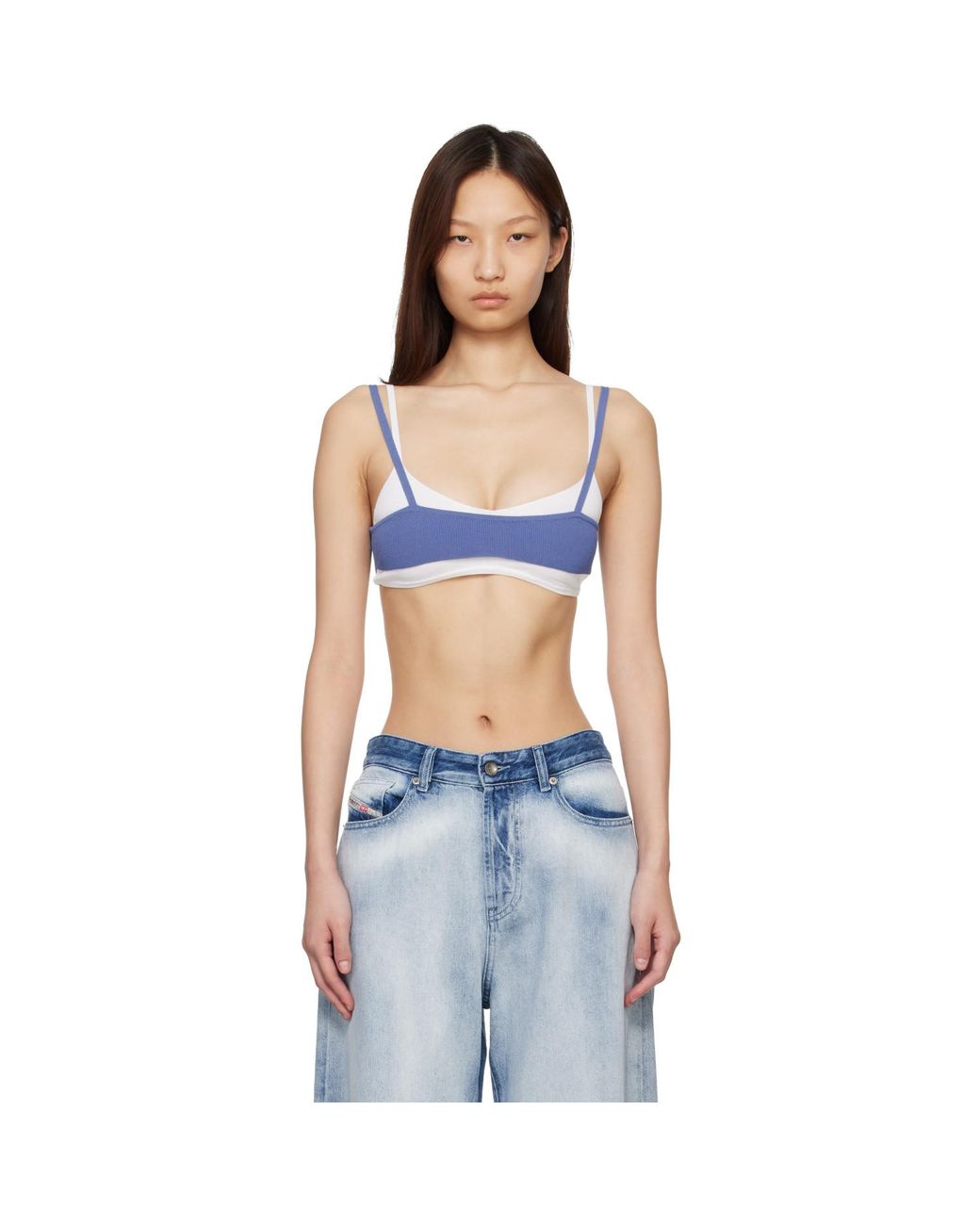 DIESEL Black M-Zelda Bralette Top