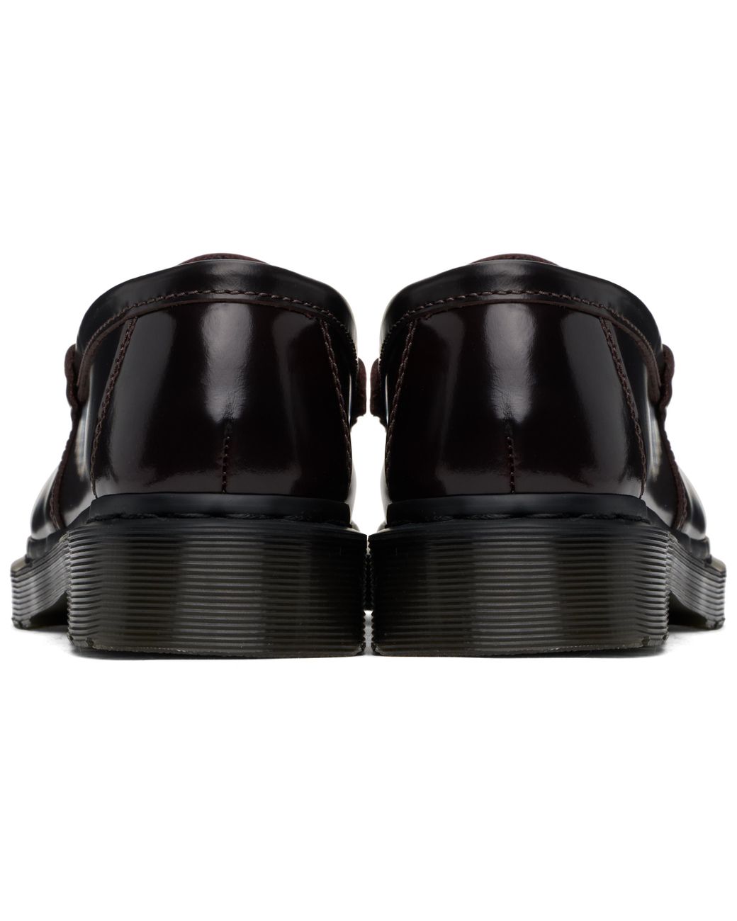 メンズ Dr. Martens ブラック＆レッド Penton Arcadia レザー