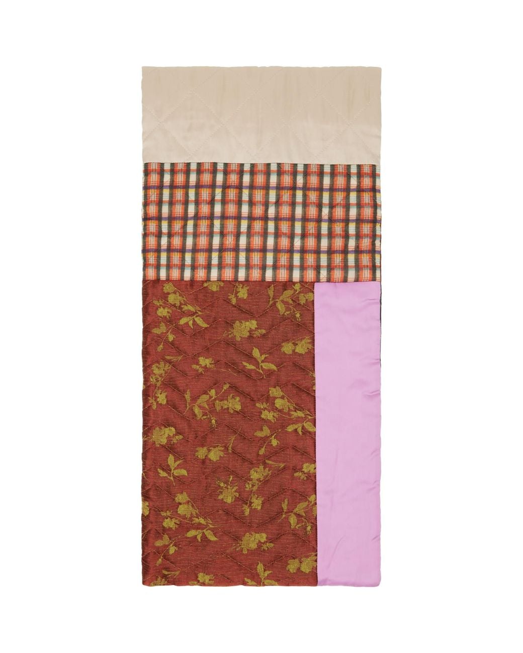 Écharpe Multicolore À Patchwork Dries Van Noten pour homme en coloris Blue