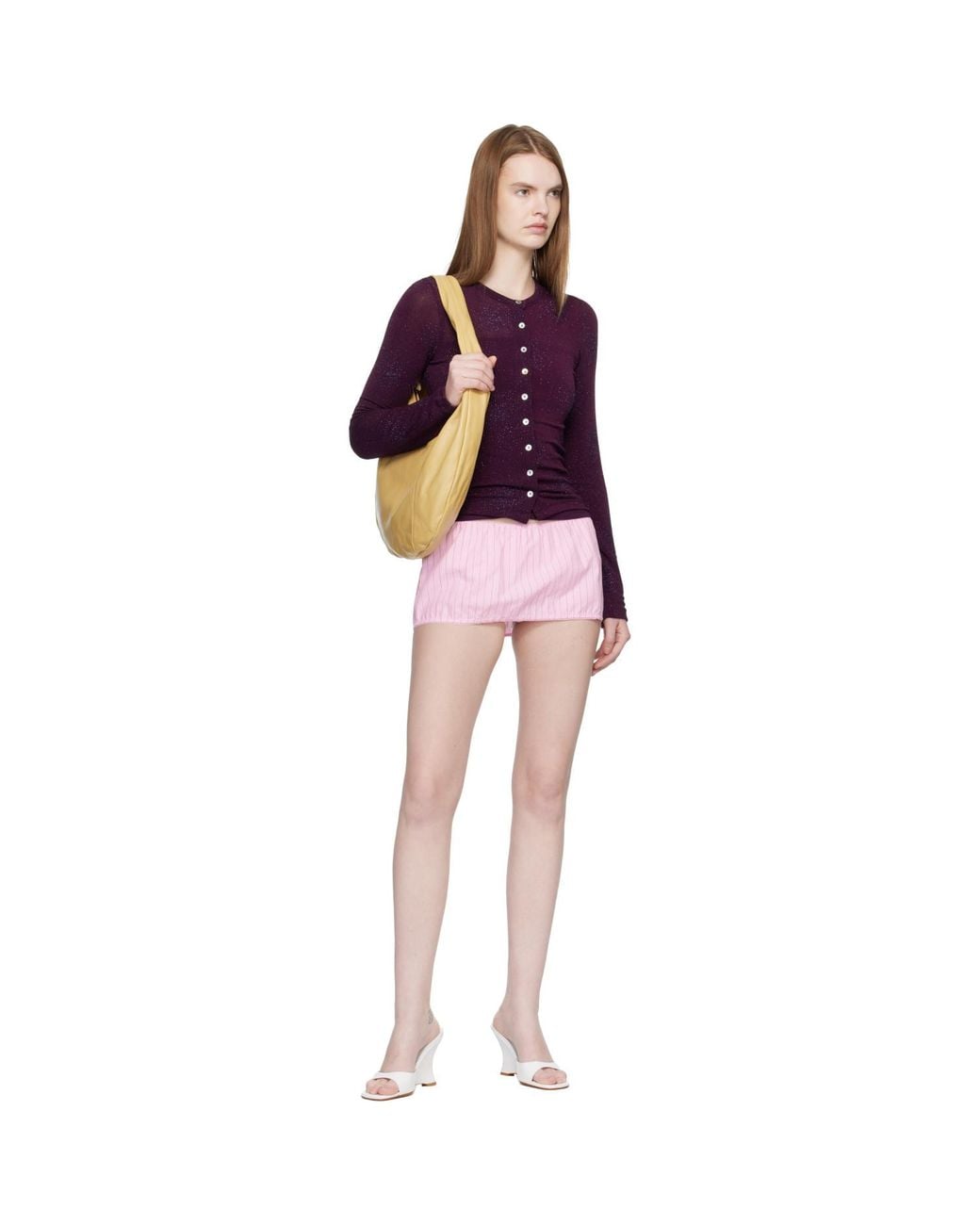 Fruity Booty Pink Stripe Bloomer Skort